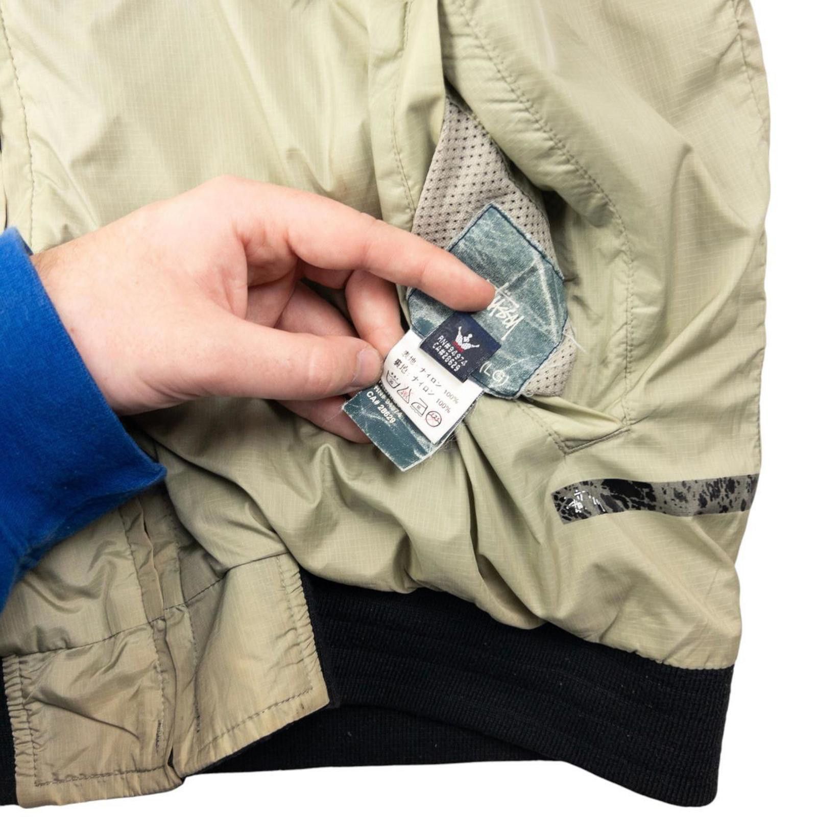 Stussy Vintage Stussy Reversible Zip Up Bomber Jacket Size L Size US L / EU 52-54 / 3 - 8 Thumbnail