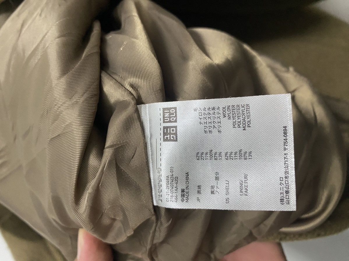 If Six Was Nine × Uniqlo Uniqlo Wool Mink Fur Coat Hoodie Size US XL / EU 56 / 4 - 11 Thumbnail