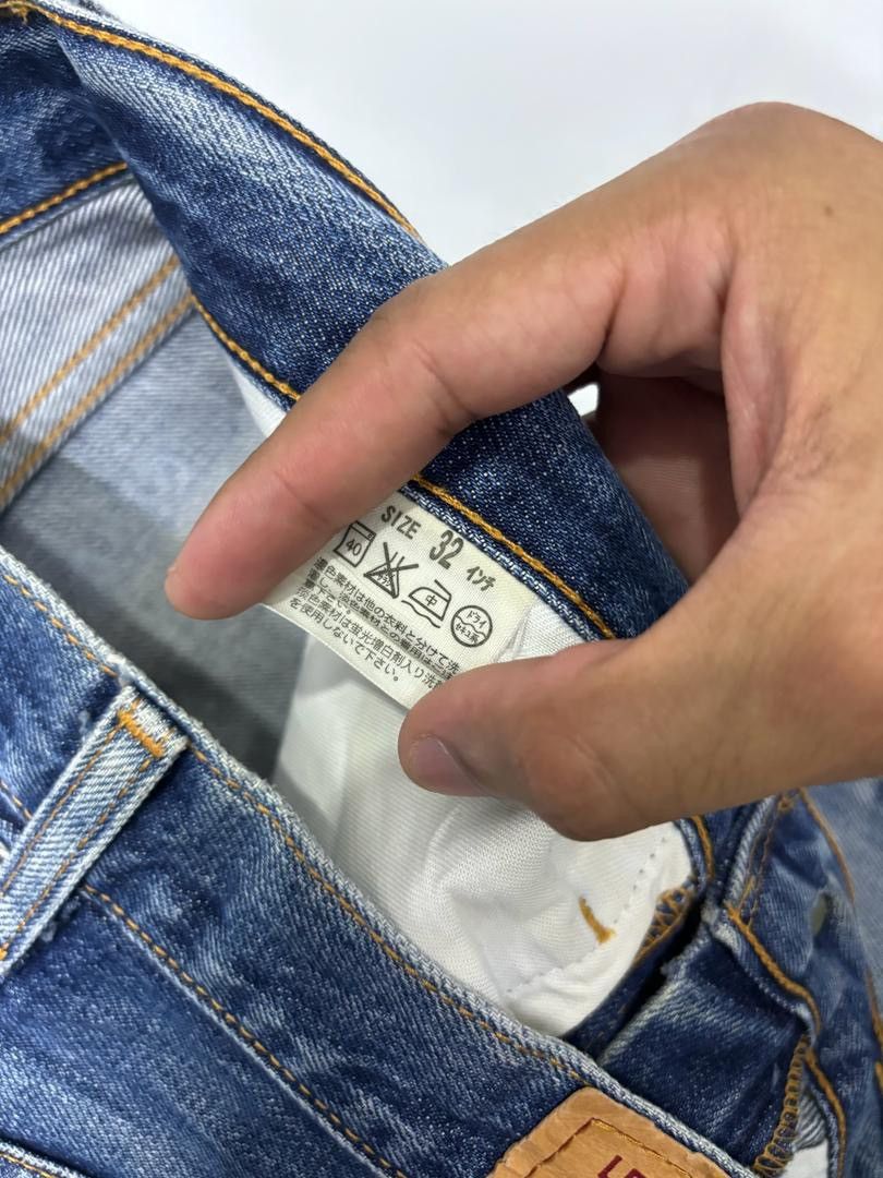 Levi's VINTAGE LEVIS 517 FLARE PATCHWORK DISTRESSED DENIM JEANS Size US 31 - 15 Thumbnail