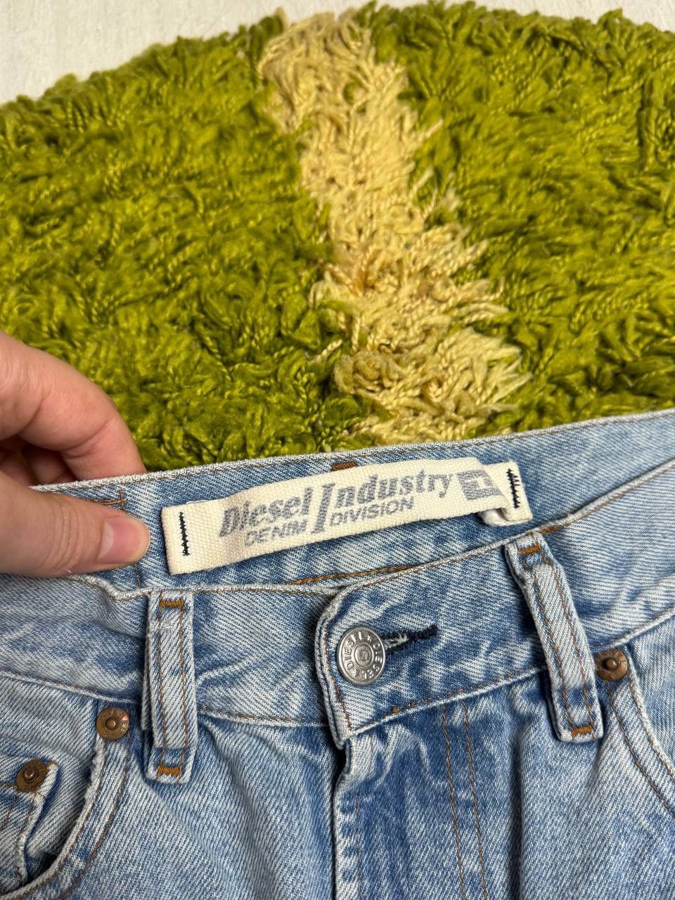 Diesel 00’s Vintage Diesel Denim Jeans Size US 33 - 8 Thumbnail