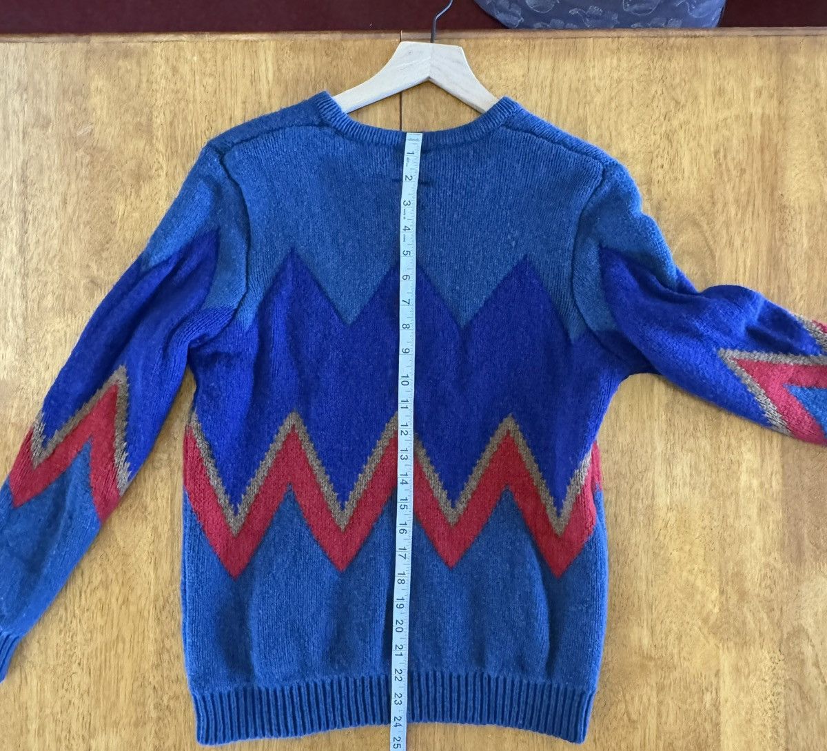 Stussy Stussy Lambswool Zig Zag Sweater Size US S / EU 44-46 / 1 - 8 Thumbnail