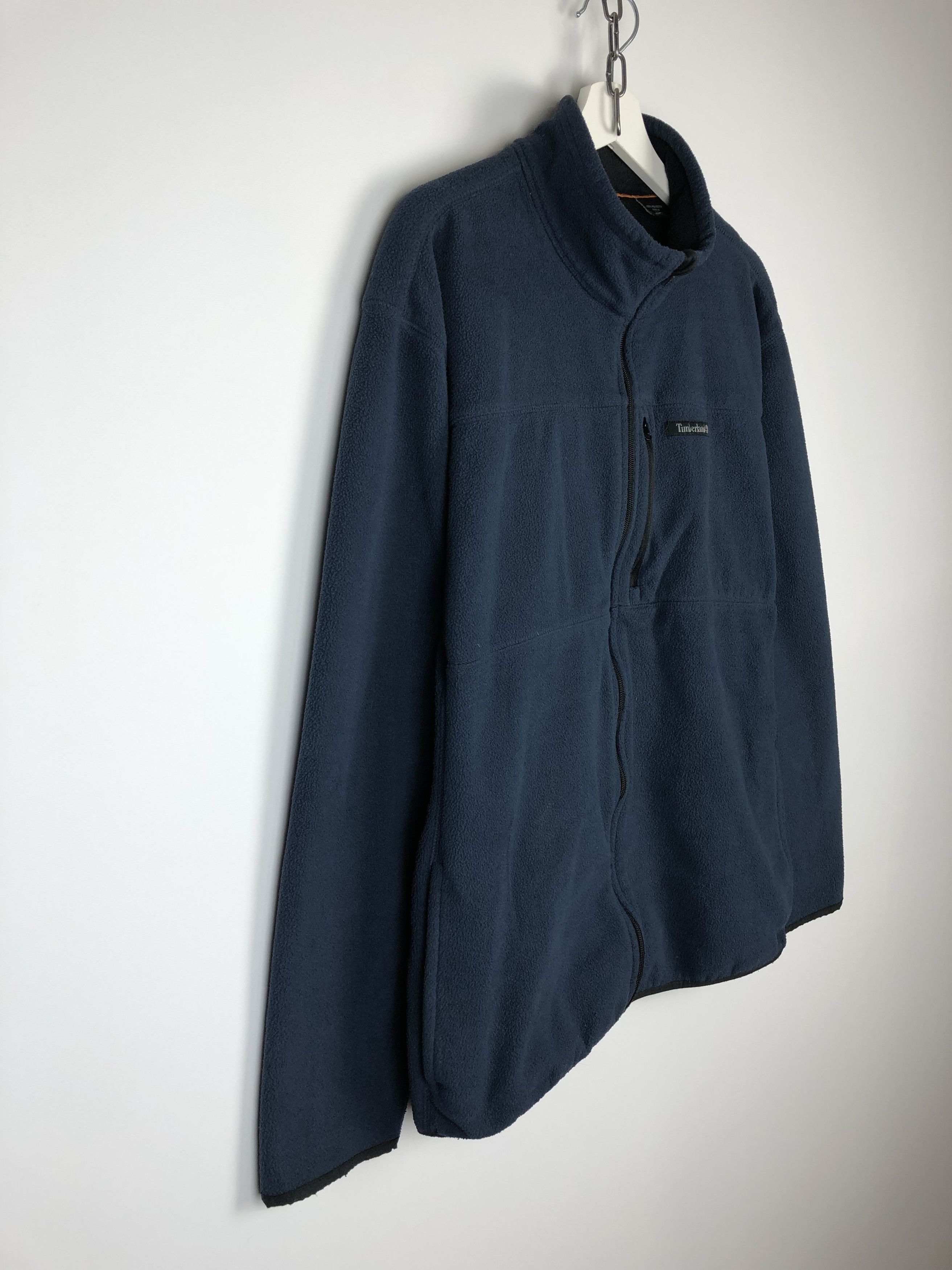 Timberland TIMBERLAND FLEECE JACKET ZIP PULLOVER NAVY SIZE XL Size US XL / EU 56 / 4 - 4 Thumbnail
