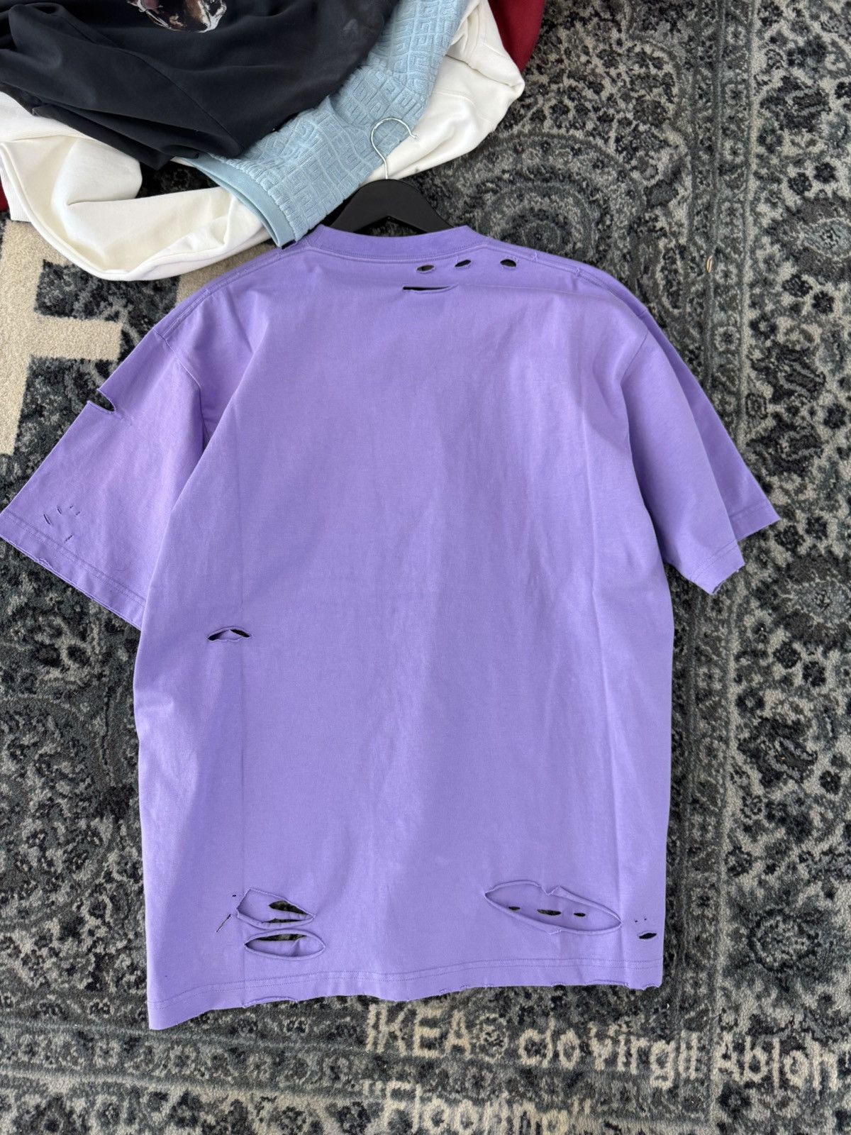 Balenciaga Belenciaga distressed tee Size US XXL / EU 58 / 5 - 2 Thumbnail