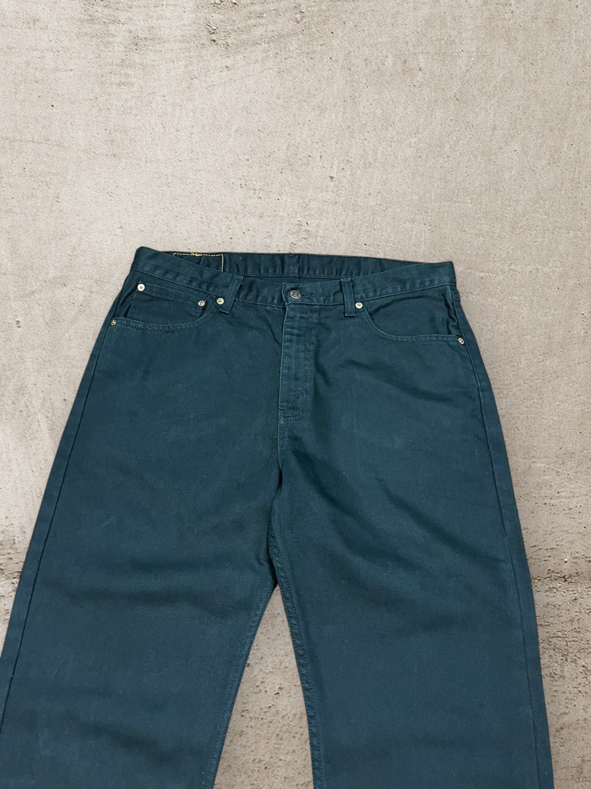 Levi's × Vintage Vintage Black Levis 751 36x32 Mens Jeans Classic Pants Size US 36 / EU 52 - 6 Thumbnail