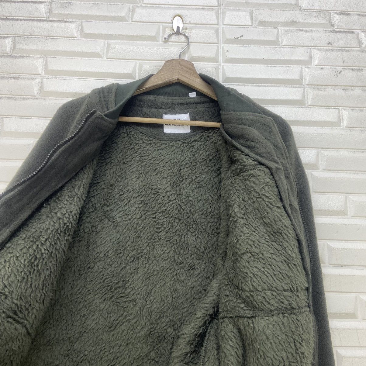 Uniqlo × White Mountaineering White Mountaineering Uniqlo Patchwork Fleece Sherpa Jacket Size US M / EU 48-50 / 2 - 14 Thumbnail