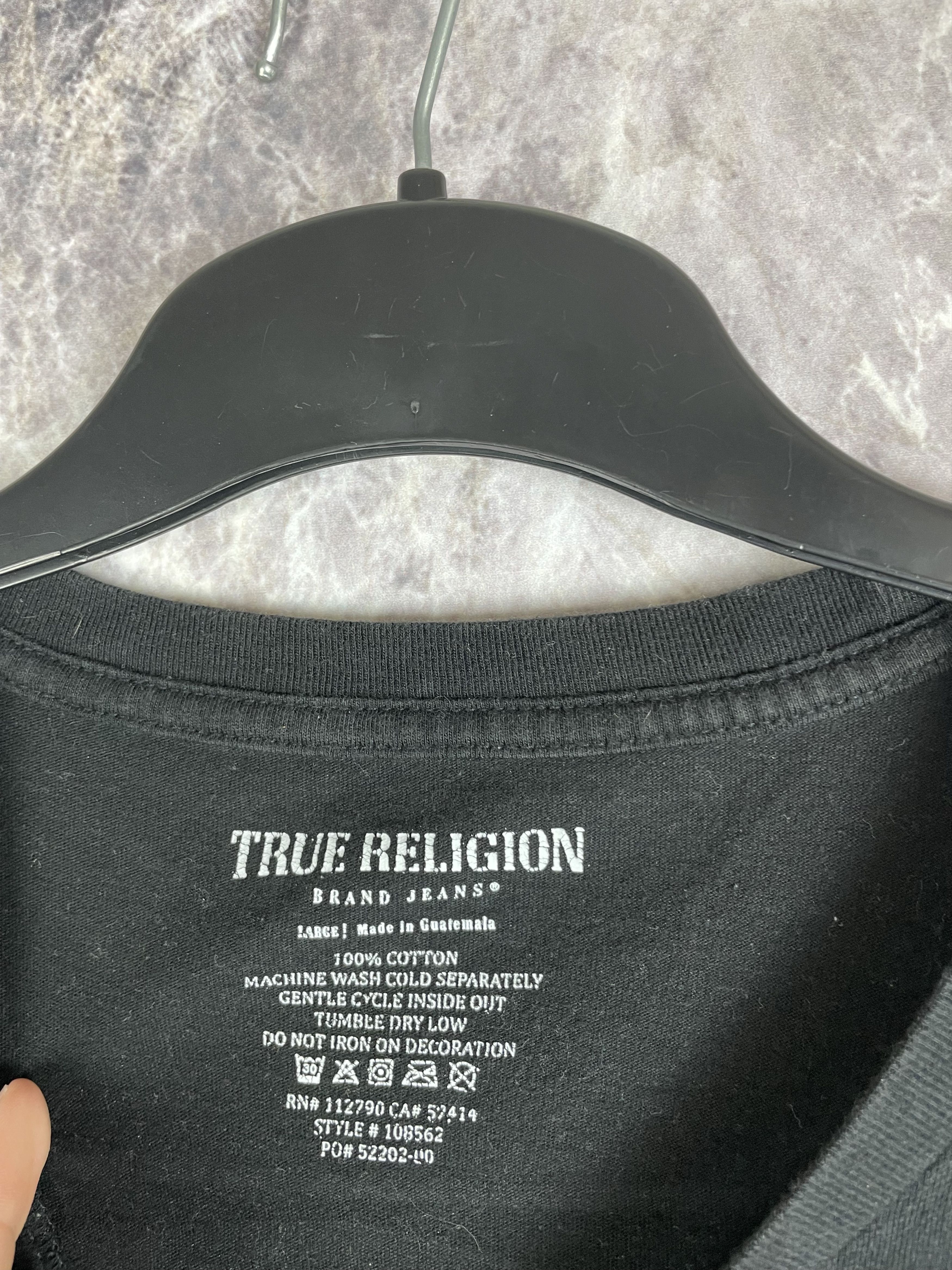 True Religion True Religion Tee Big Logo Size US L / EU 52-54 / 3 - 6 Thumbnail