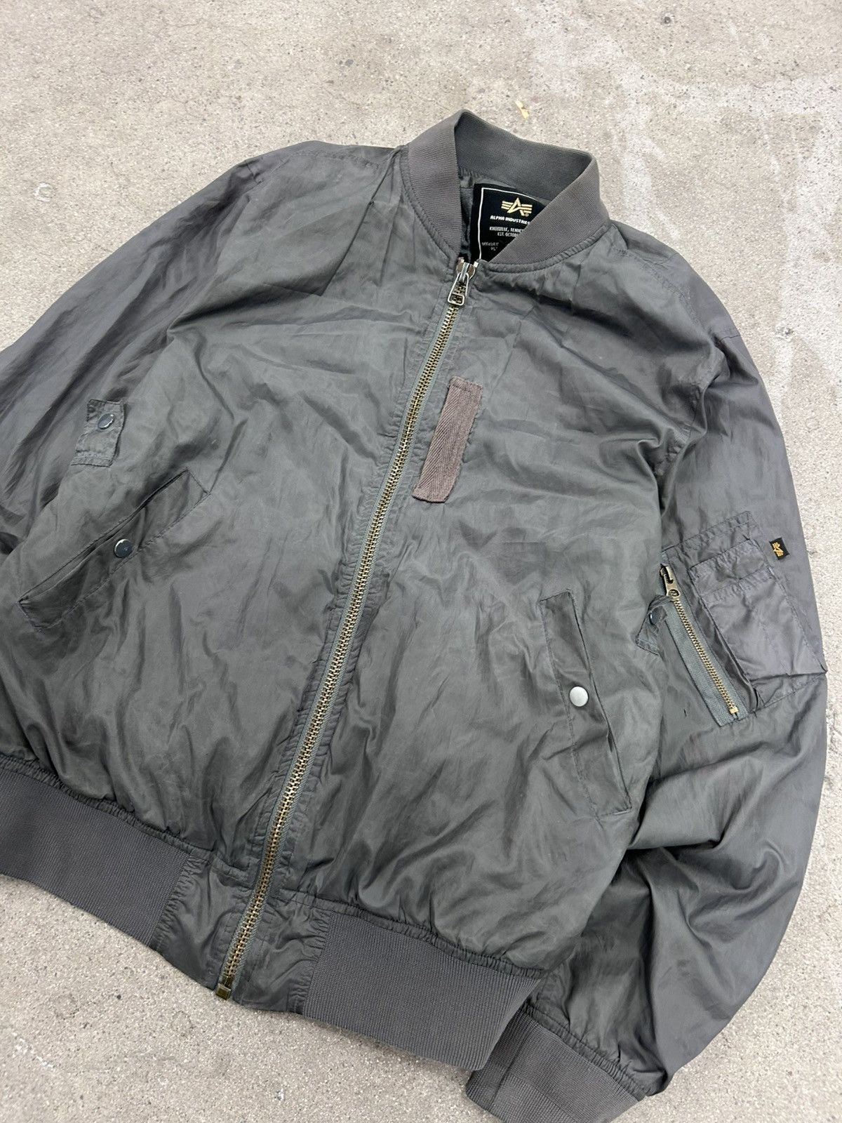 Alpha Industries Vintage Alpha Industries Bomber Jacket Size Size US M / EU 48-50 / 2 - 3 Thumbnail