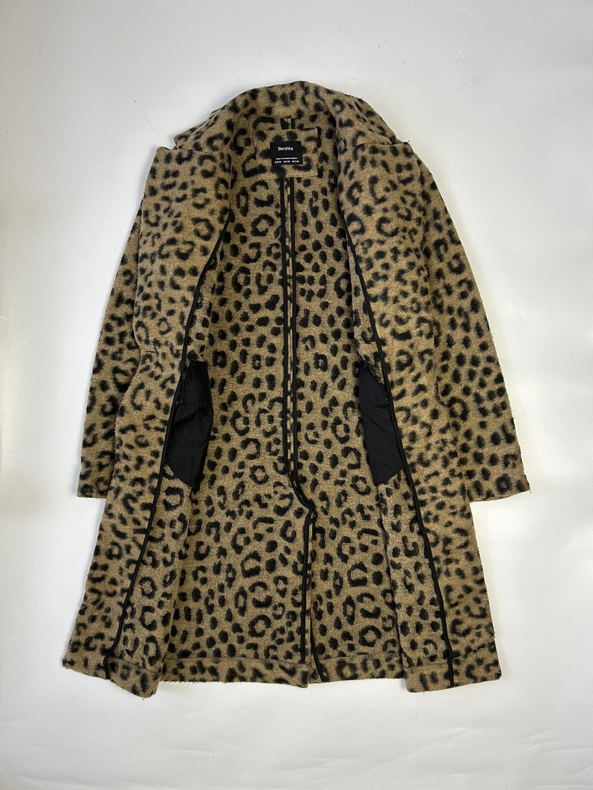 Bershka × Japanese Brand BERSHKA WOOL TRENCH COAT STYLE Size XS / US 0-2 / IT 36-38 - 2 Thumbnail