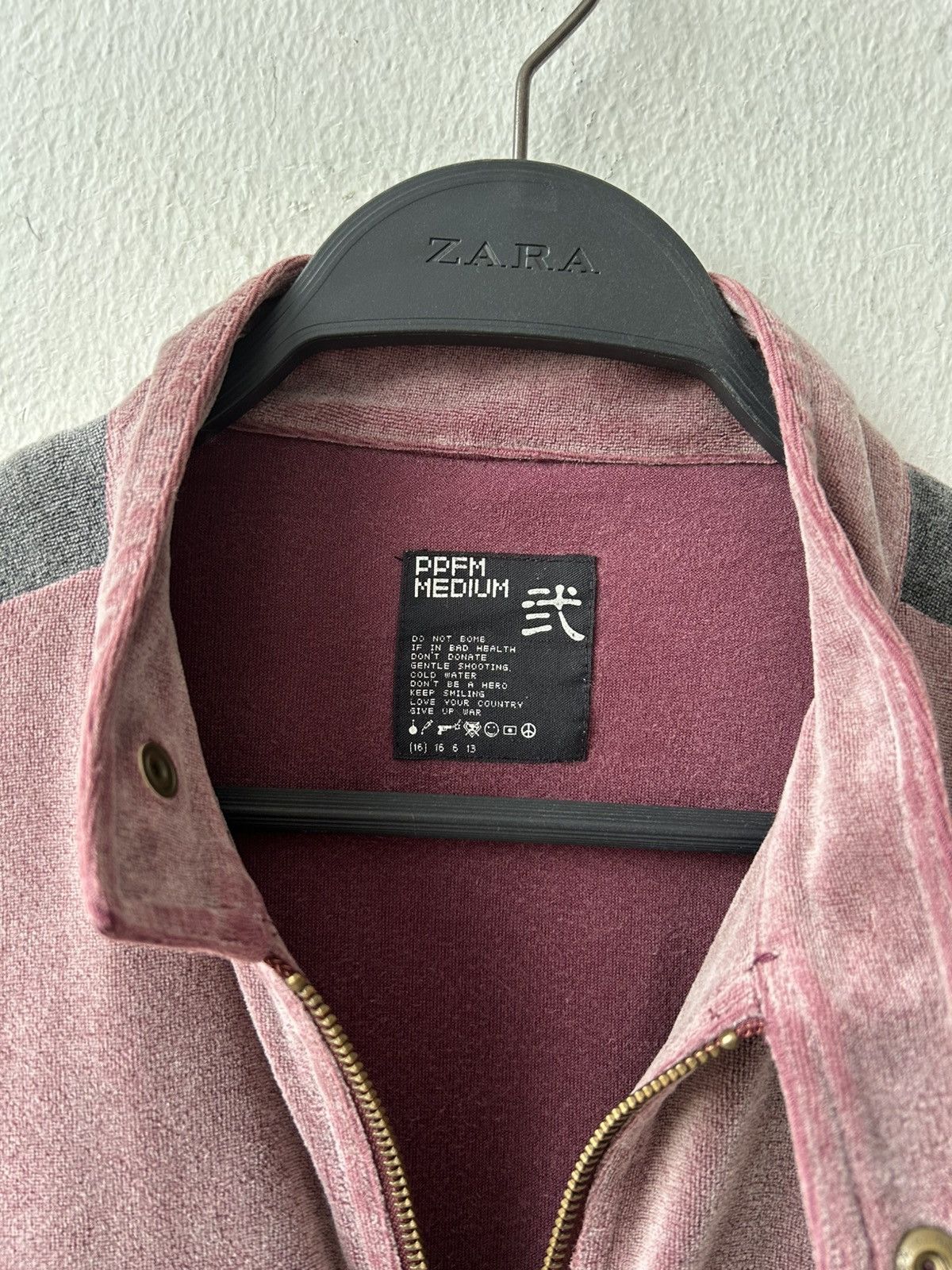 PPFM Y2K Ppfm Jacket Zipper Size US M / EU 48-50 / 2 - 18 Thumbnail