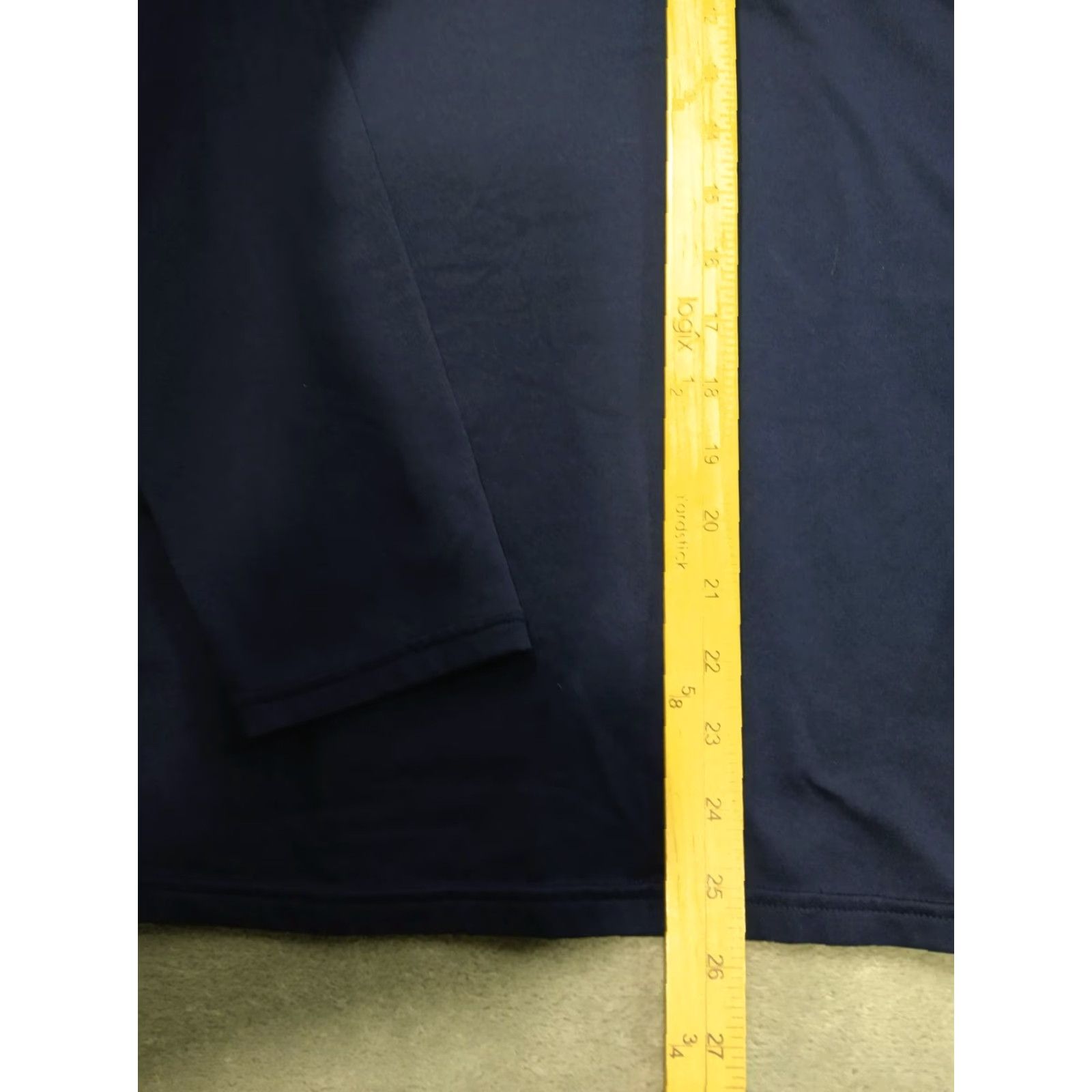 Layer 8 Thermajohn Shirt Mens XL Blue Thermal Long Sleeve Crew Neck Stretch Base Layer Size US XL / EU 56 / 4 - 3 Thumbnail