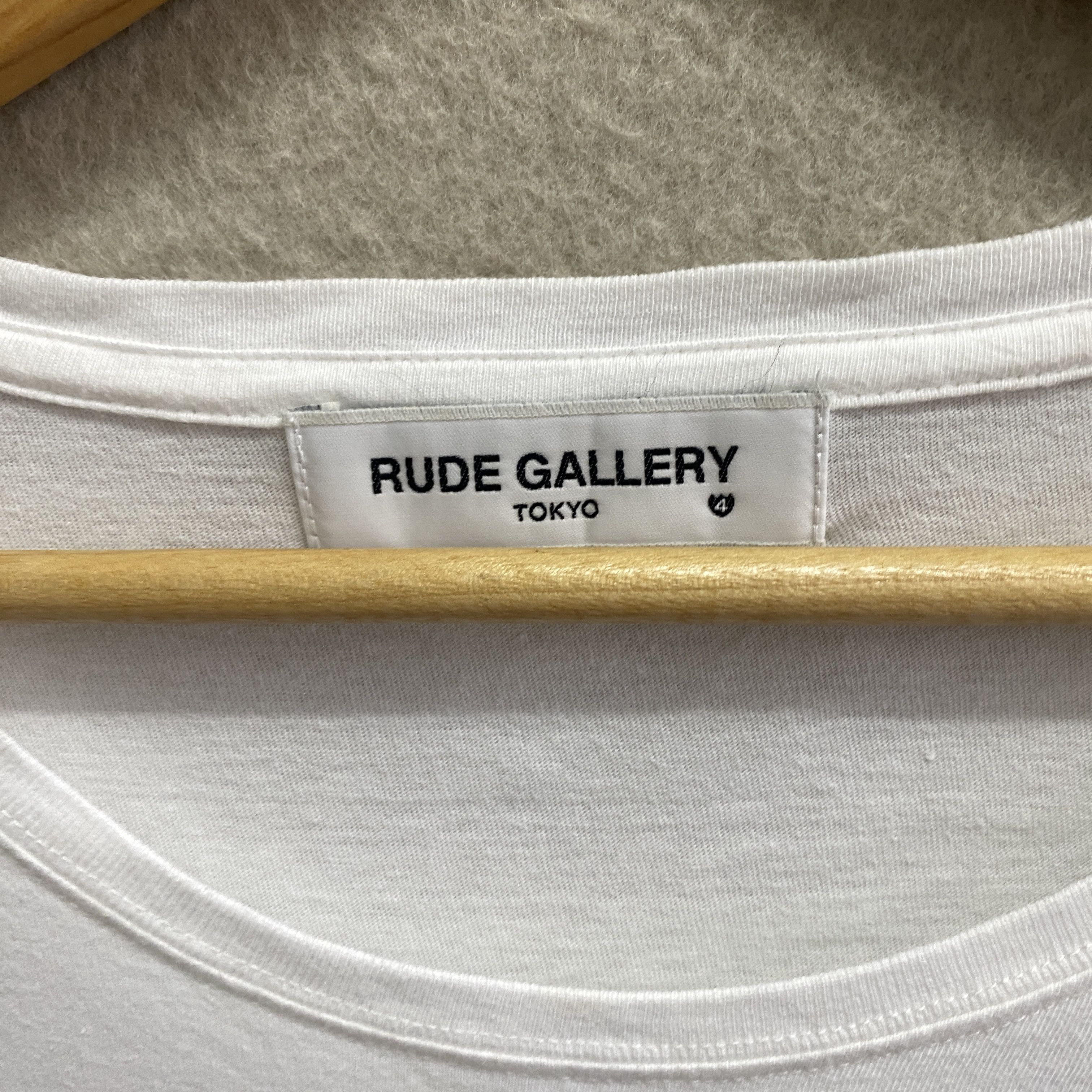 If Six Was Nine × Japanese Brand × RUDE GALLERY Vintage Japanese Brand Rude Gallery Tshirt Size US M / EU 48-50 / 2 - 5 Thumbnail