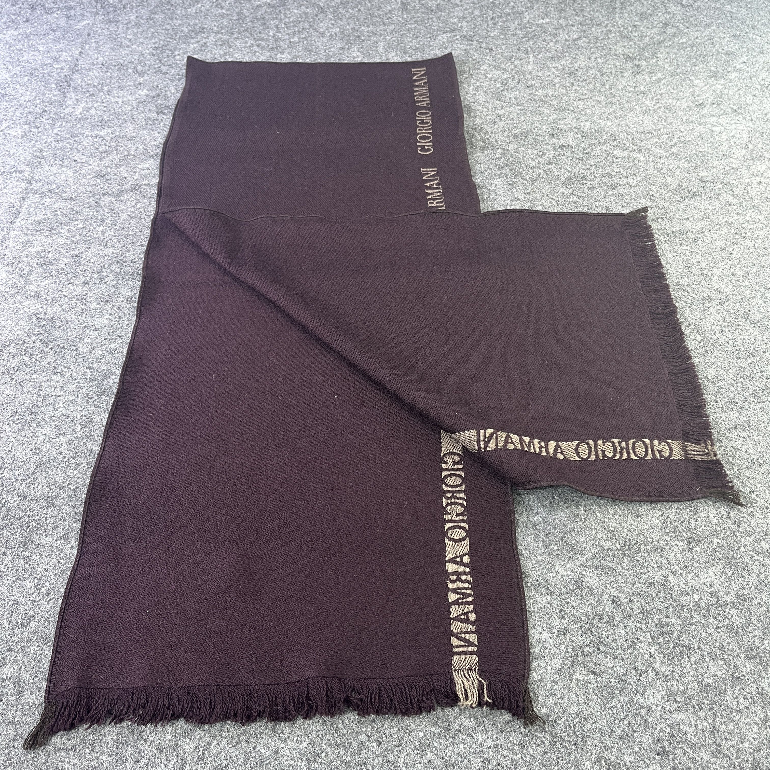 Giorgio Armani Giorgio Armani Scarf / Muffler / Neckwear T795 Size ONE SIZE - 3 Thumbnail