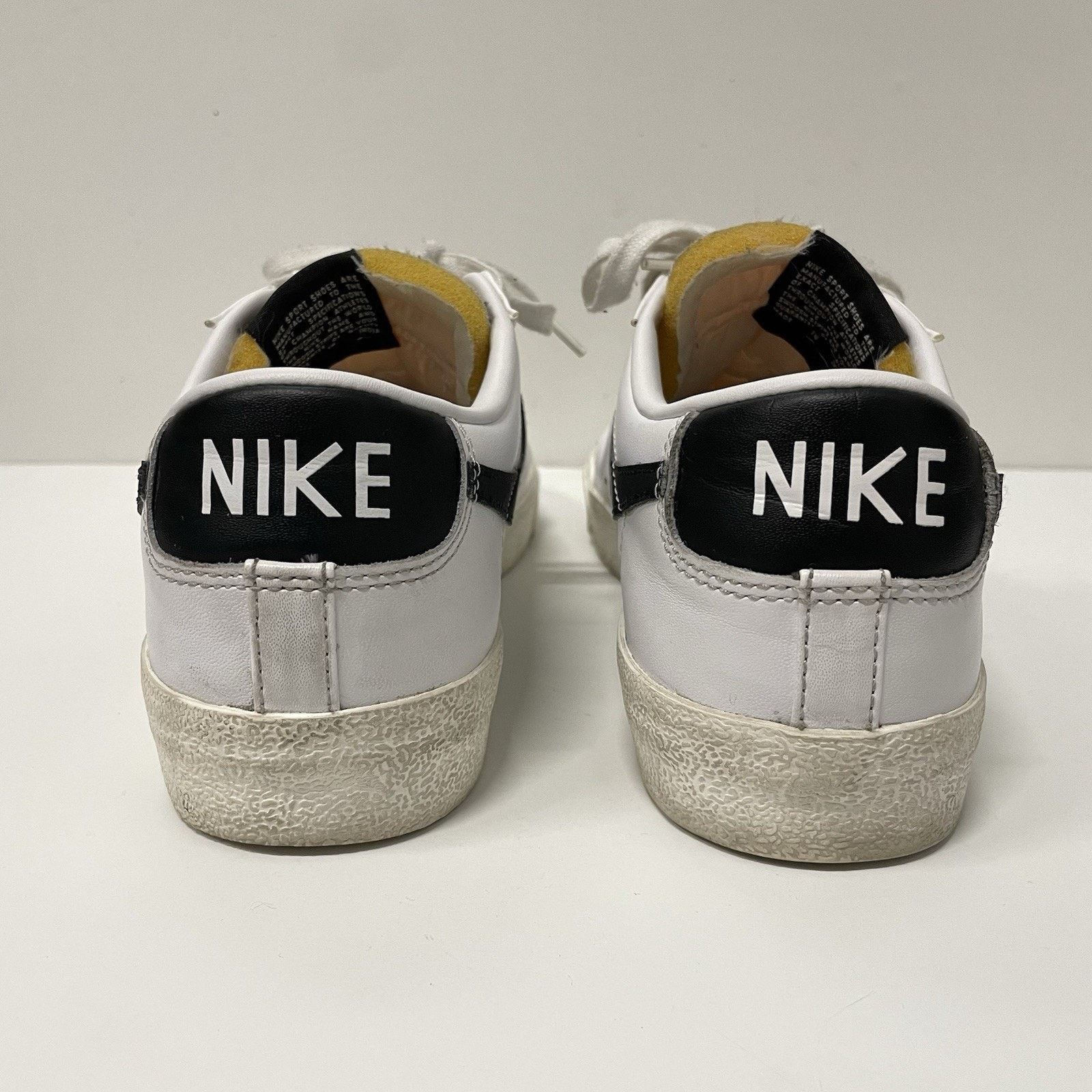 Nike Nike Blazer Low 77 Vintage Shoes White Black Sneakers SZ 11 Size US 11 / EU 44 - 7 Thumbnail