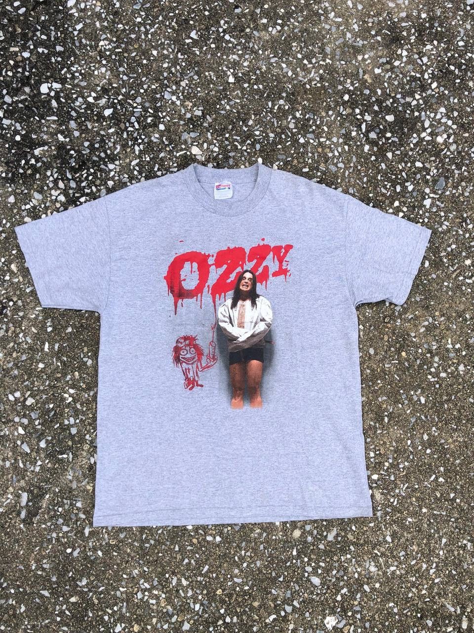 Ozzy Osbourne 90s OZZY OSBOURNE RARE🦾 Size US L / EU 52-54 / 3 - 10 Thumbnail