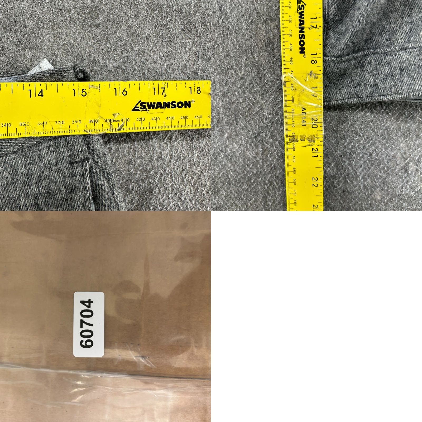Vintage VINTAGE Woolrich Pants Mens 30 Grey Wool Herringbone Mackinaw Breeches USA 80s Size US 30 / EU 46 - 8 Thumbnail