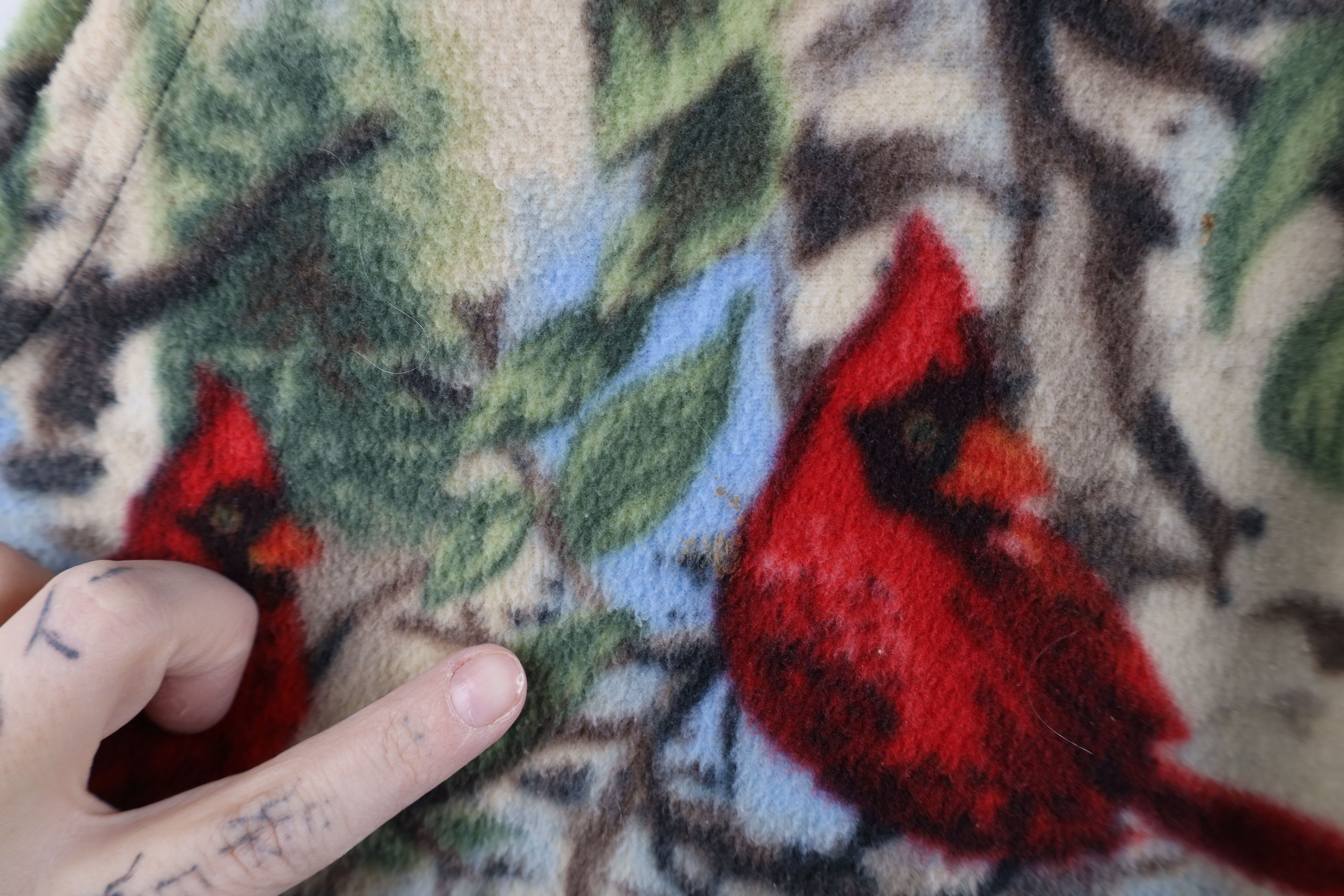 Vintage Vintage 90s Streetwear All Over Print Fleece Vest Jacket USA Size XL / US 12-14 / IT 48-50 - 6 Thumbnail