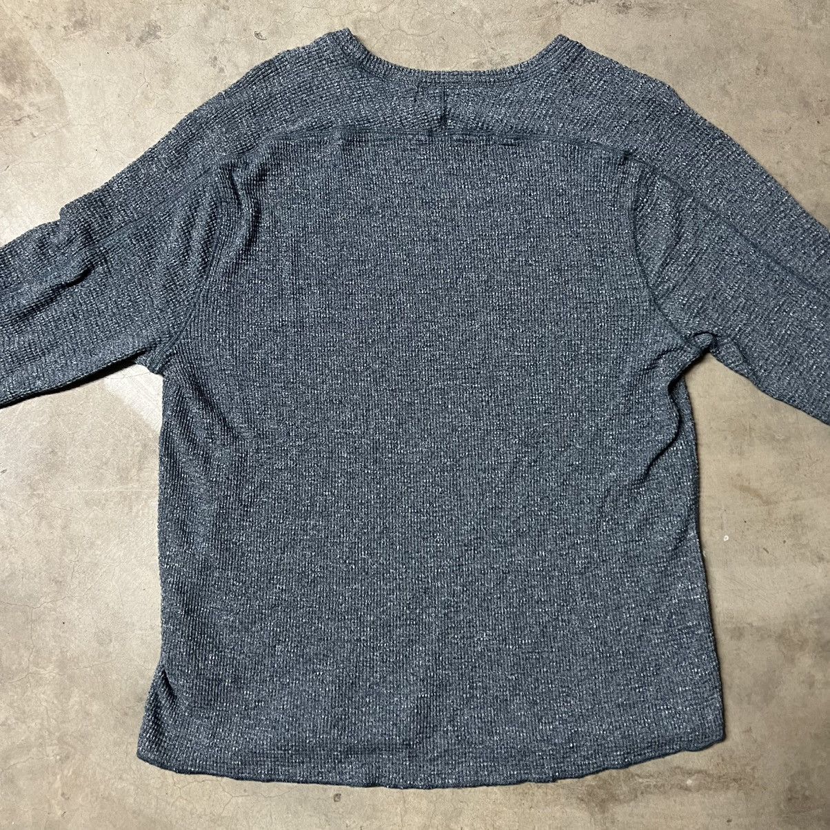 Polo Ralph Lauren × RRL Ralph Lauren × Ralph Lauren Polo Ralph Lauren RRL Waffle Thermal Long-Sleeve Knit Shirt Size US XL / EU 56 / 4 - 6 Thumbnail