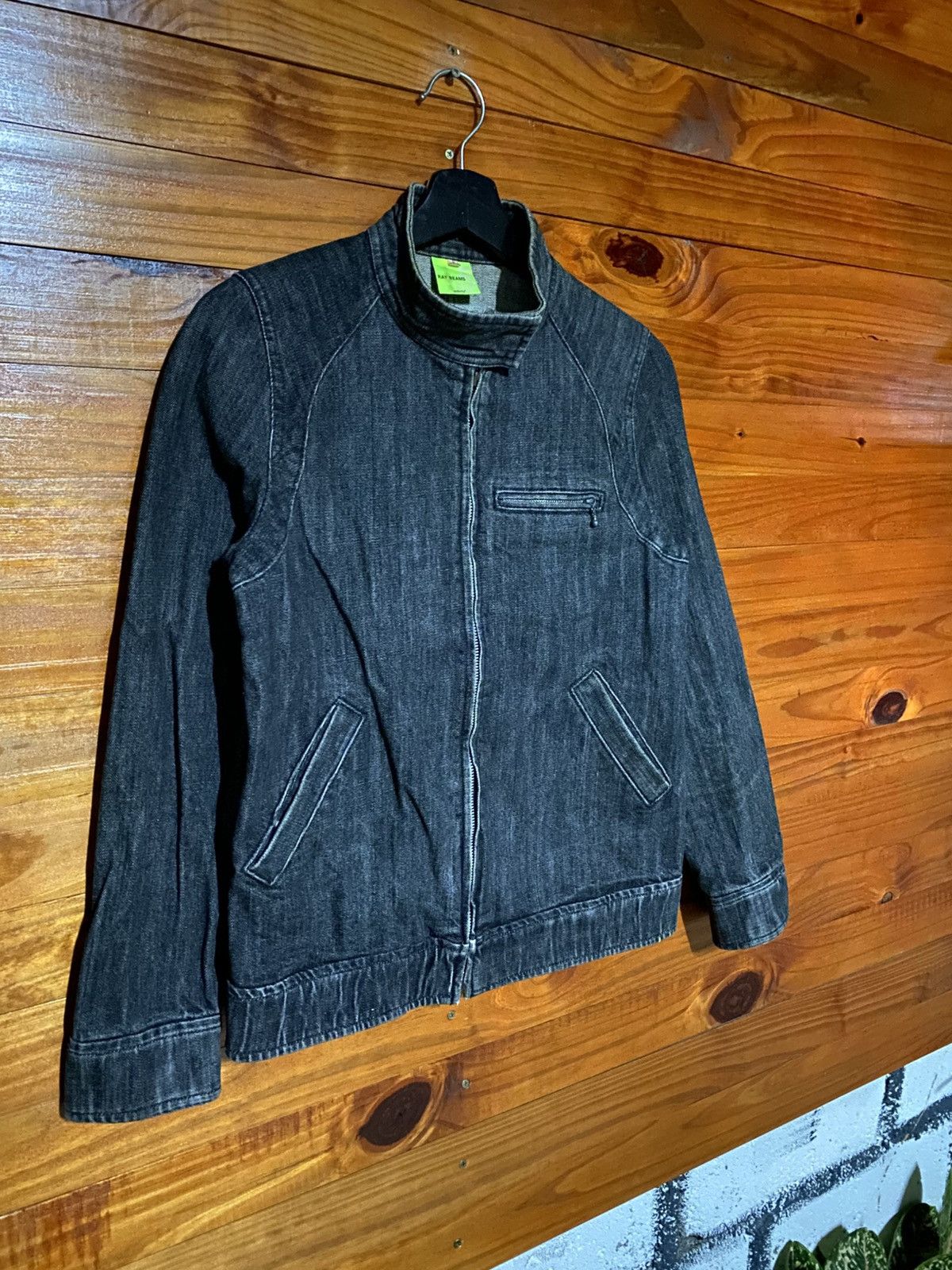 Japanese Brand Ray Beams Activity Denim Jacket – Japanese Casual Zip-Up Size US XS / EU 42 / 0 - 5 Thumbnail