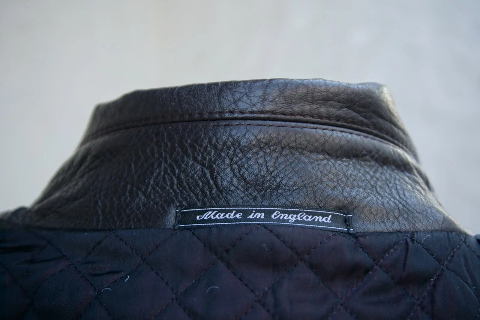 Richard James NWT Richard James Savile Row Brown Leather Biker jacket L Size US L / EU 52-54 / 3 - 6 Thumbnail