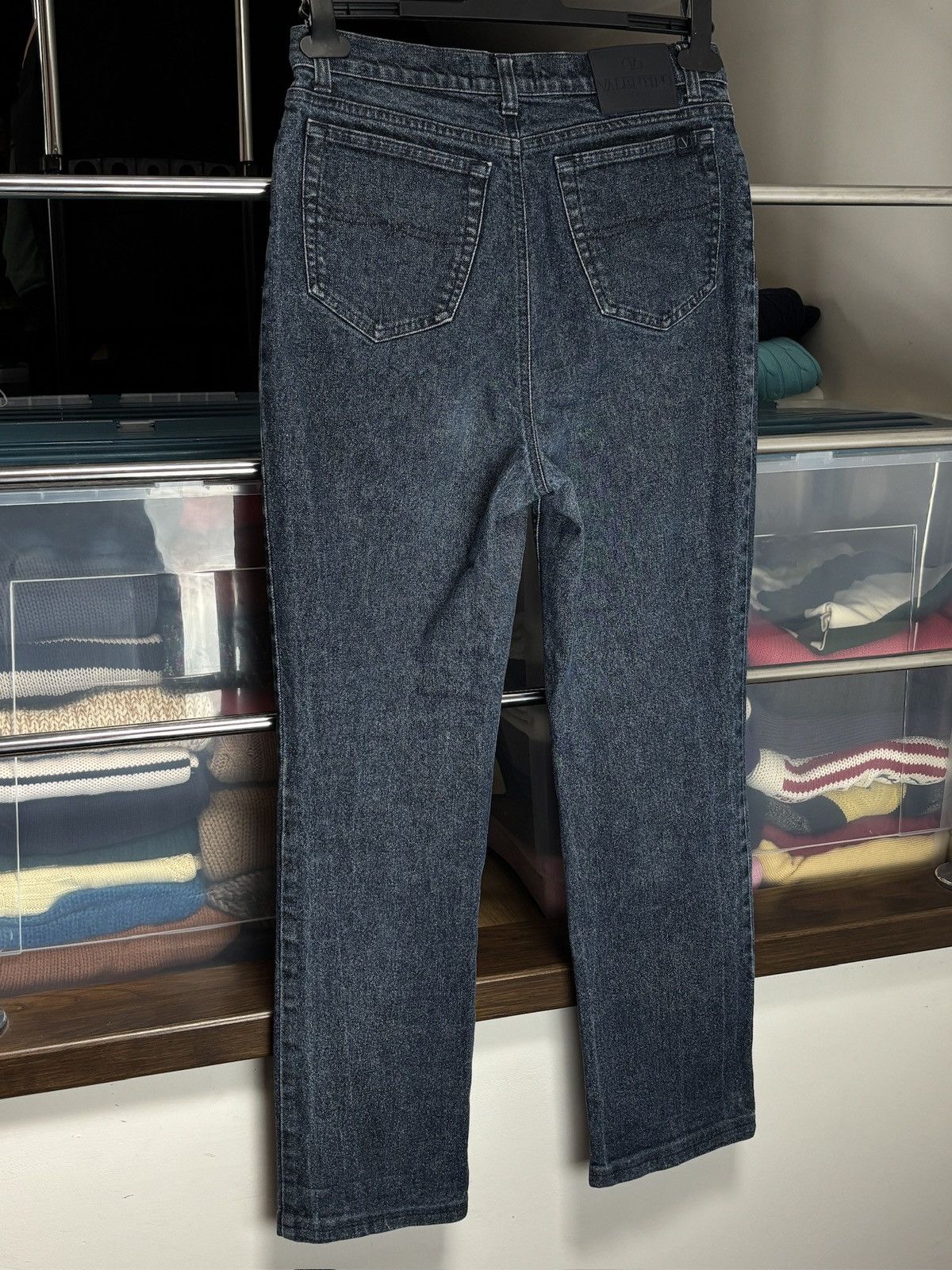 Valentino Valentino Jeans dark blue vintage pants Size 25" / US 0 / IT 36 - 6 Thumbnail