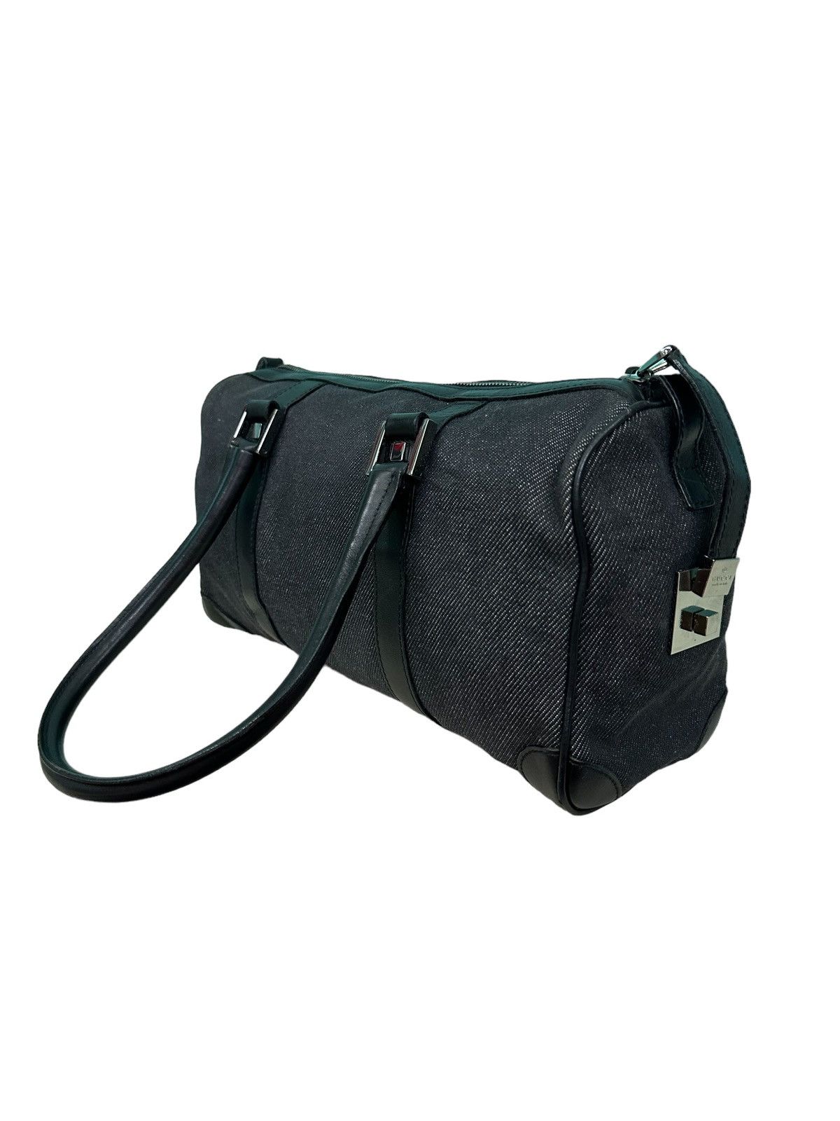 Gucci AUTHENTIC GUCCI MINI DENIM BOSTON BAG Size ONE SIZE - 9 Thumbnail