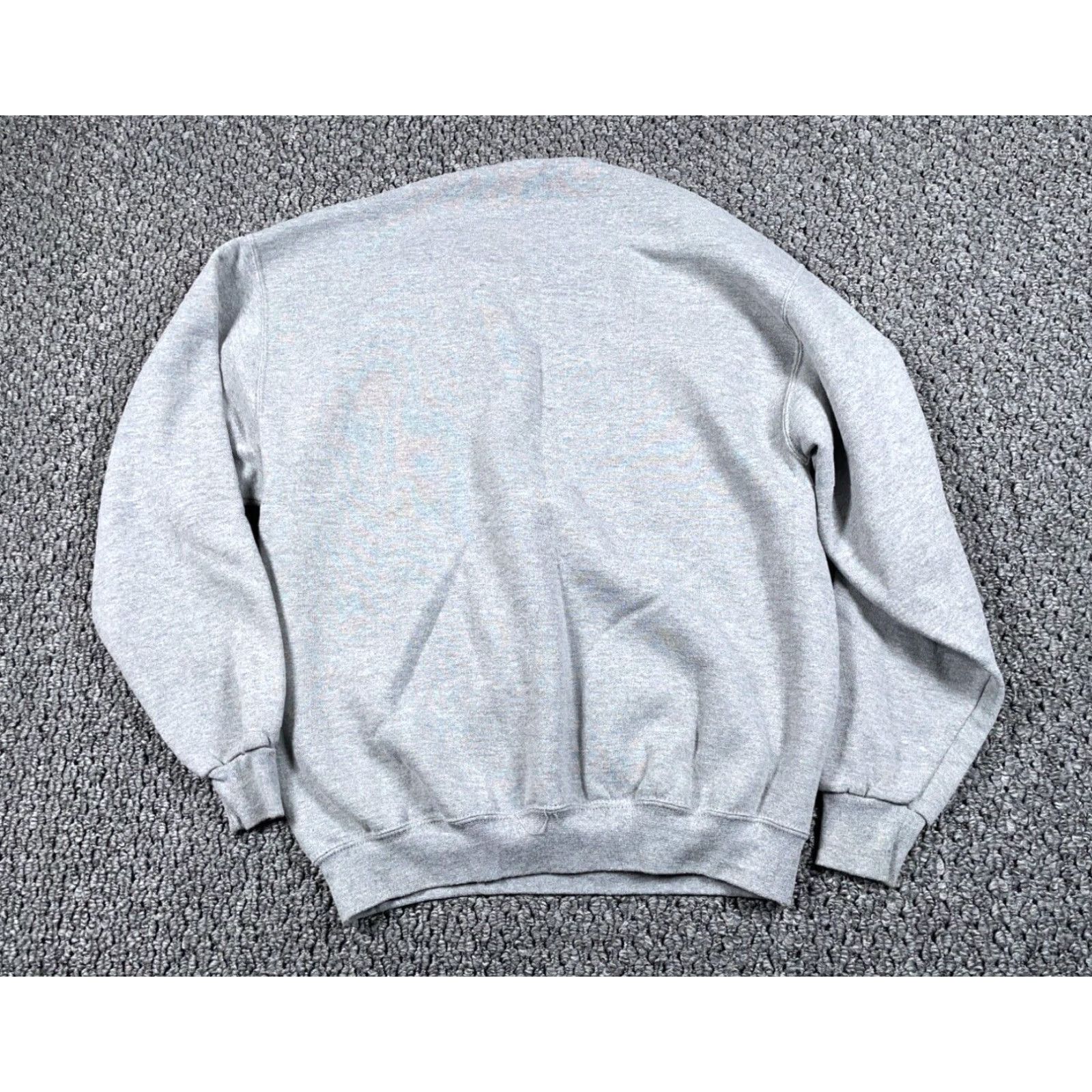 Jerzees JERZEES St. Mary's of Michigan Flight Center Sweatshirt Adult Large Gray Graphic Print 90s Mens Size US L / EU 52-54 / 3 - 2 Thumbnail