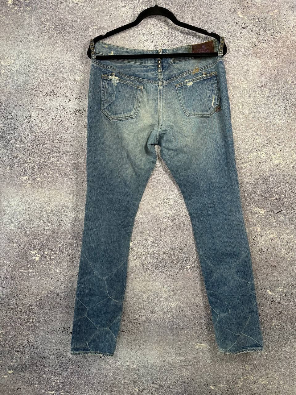 Japanese Brand × Prps × Vintage PRPS JAPAN DENIM VINTAGE PURPLE LABEL IMPALA JEANS DSTD Size 30" / US 8 / IT 44 - 12 Thumbnail