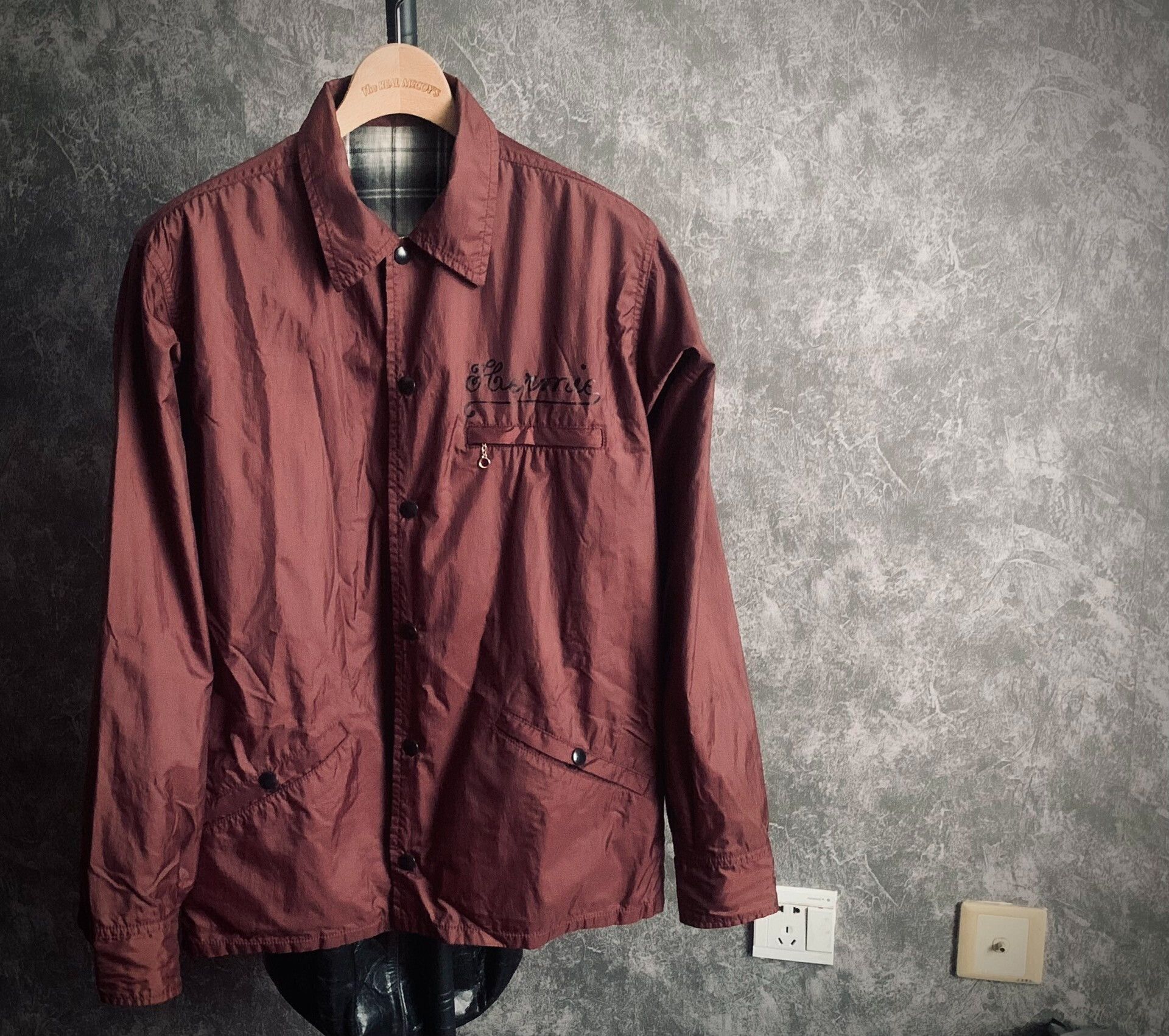 WEST RIDE reversible coach jacket with motorcycle theme Size US S / EU 44-46 / 1 - 1 Thumbnail