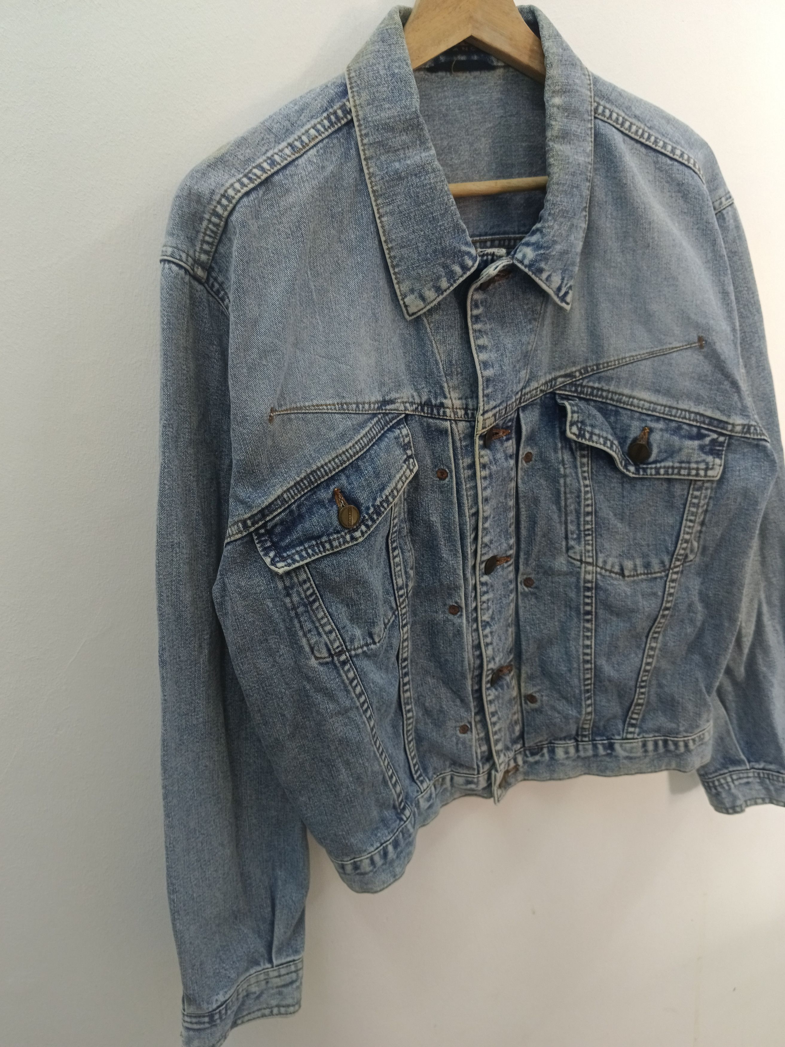 Marithe + Francois Girbaud Vintage Marithe Francois Girbaud Denim Trucker Jacket - Size US M / EU 48-50 / 2 - 4 Thumbnail