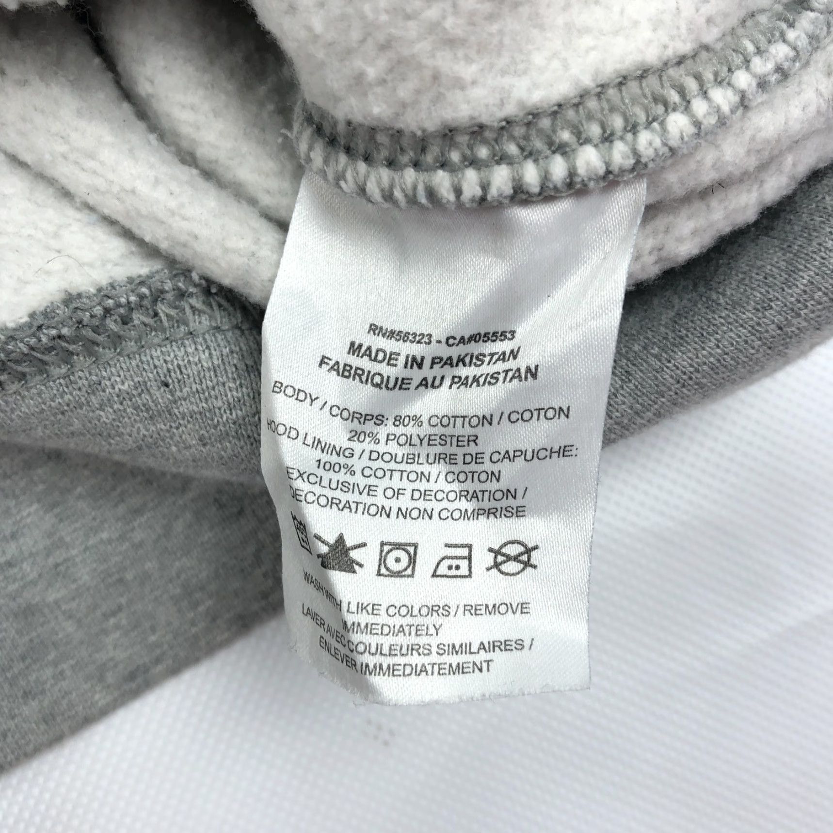 Nike Nike Men's Gray Club Fleece Pullover Hoodie BV2654-063 L NSW Essential Size US L / EU 52-54 / 3 - 5 Thumbnail