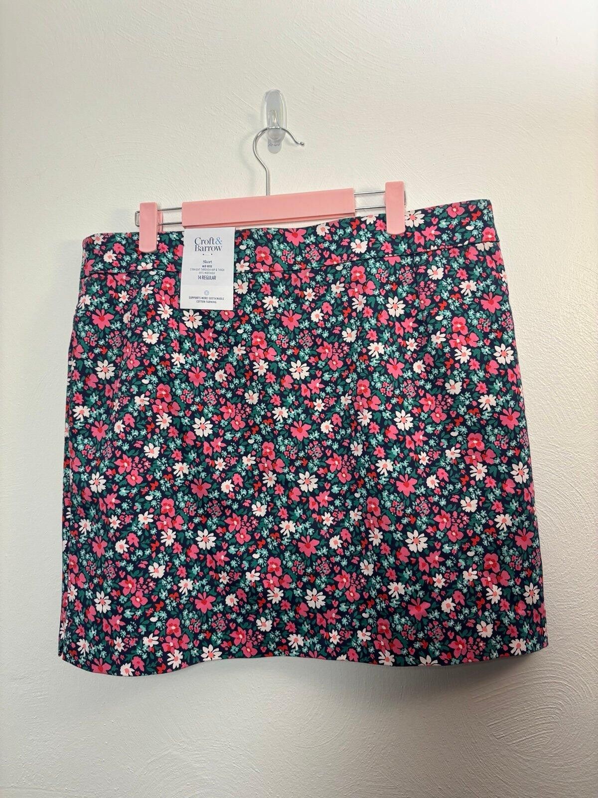 Croft & Barrow Croft & Barrow Floral Skort Size 14 Size 36" / US 14 / IT 50 - 2 Thumbnail