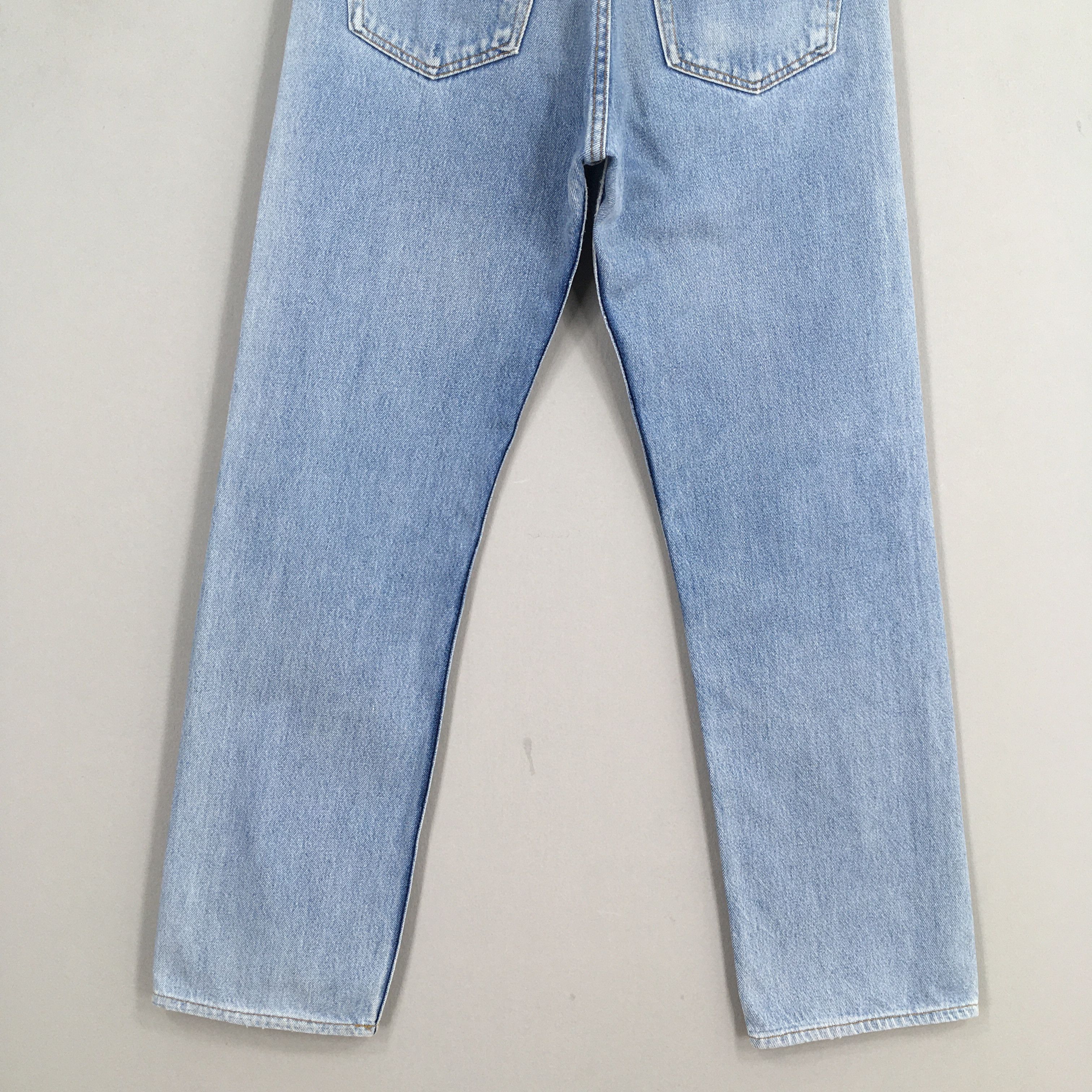 Levi's Size 28x27.5 Vintage 80s Levi's 501 Faded Blue Jeans S147 Size US 28 / EU 44 - 10 Thumbnail