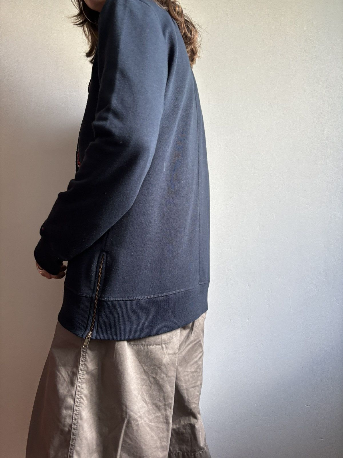 Tommy Hilfiger × Vintage Vintage Tommy Hilfiger Y2K Tommy League Sweatshirt Size US S / EU 44-46 / 1 - 2 Thumbnail