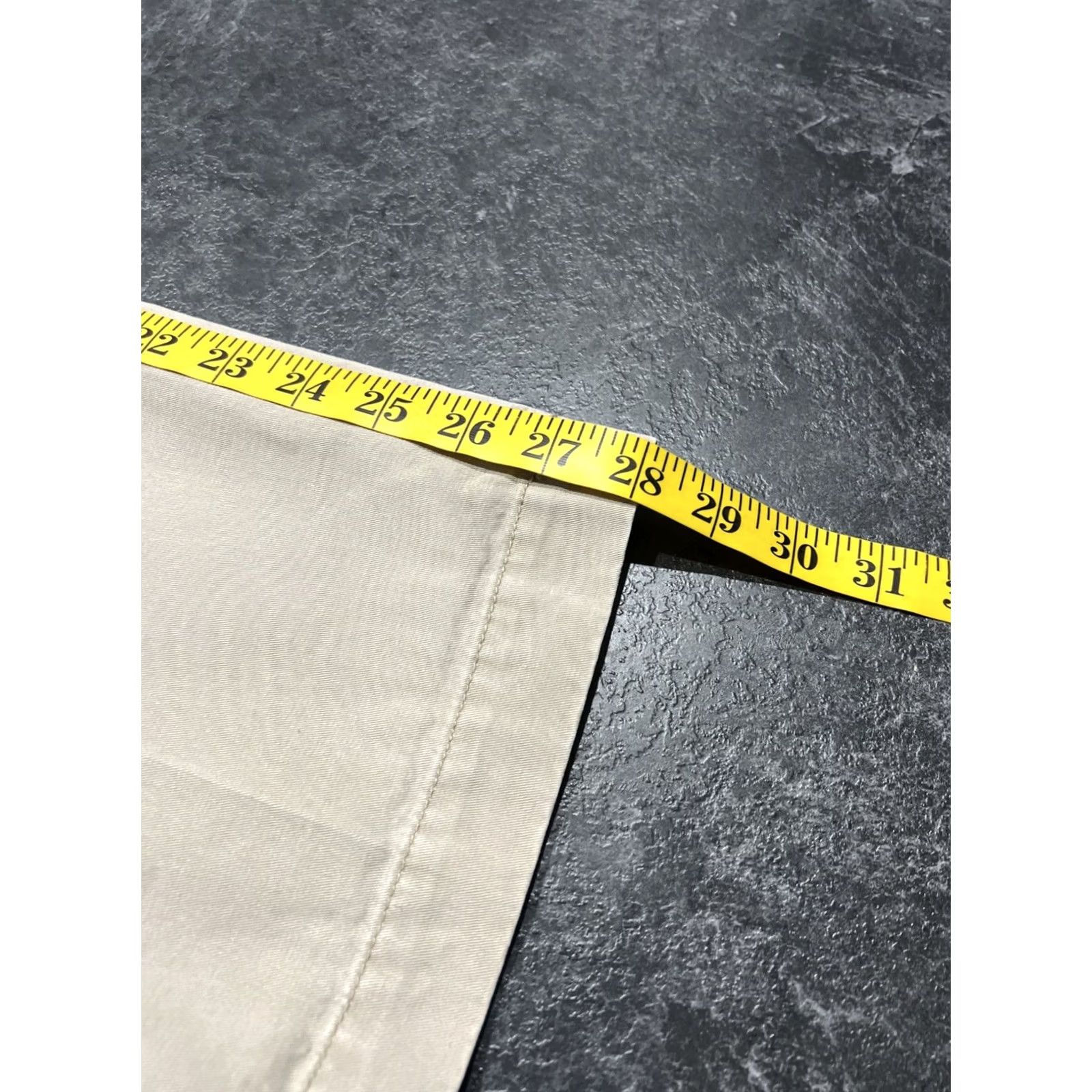 Vintage St. John's Bay Pants Khaki Beige Straight Chino Mens 38 X 29 Slim Classic Flat Front Belt Loops Size US 38 / EU 54 - 5 Thumbnail
