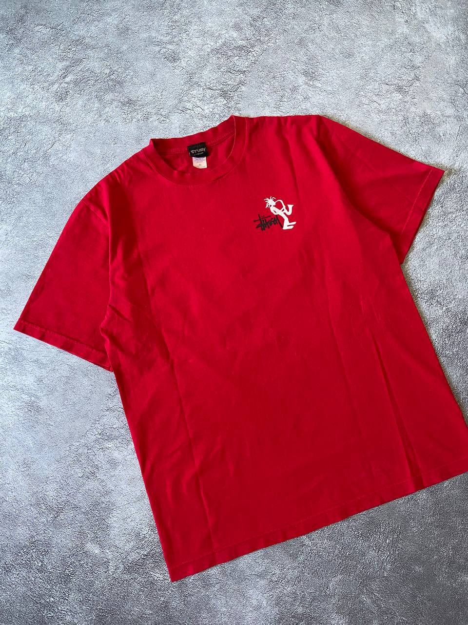 Stussy Vintage Stussy T-Shirt Saxophone Rasta Man Big Logo Size US XL / EU 56 / 4 - 6 Thumbnail