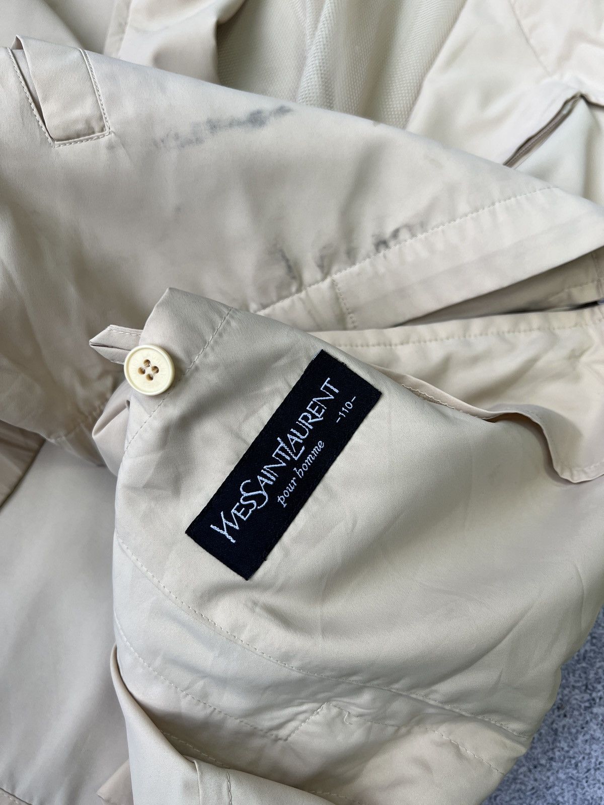 Vintage × Yves Saint Laurent Vintage YSL Yves Saint Laurent detroit light jacket Size US L / EU 52-54 / 3 - 10 Thumbnail