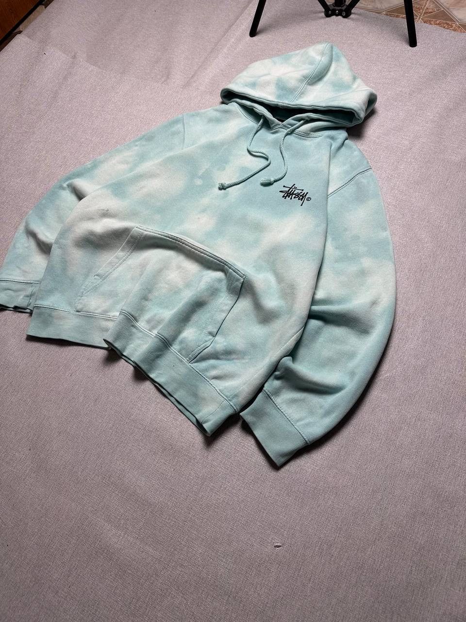 Stussy Stüssy Vintage Skate Hoodie Tie Dye Big Back Logo Sk8 Size US M / EU 48-50 / 2 - 3 Thumbnail