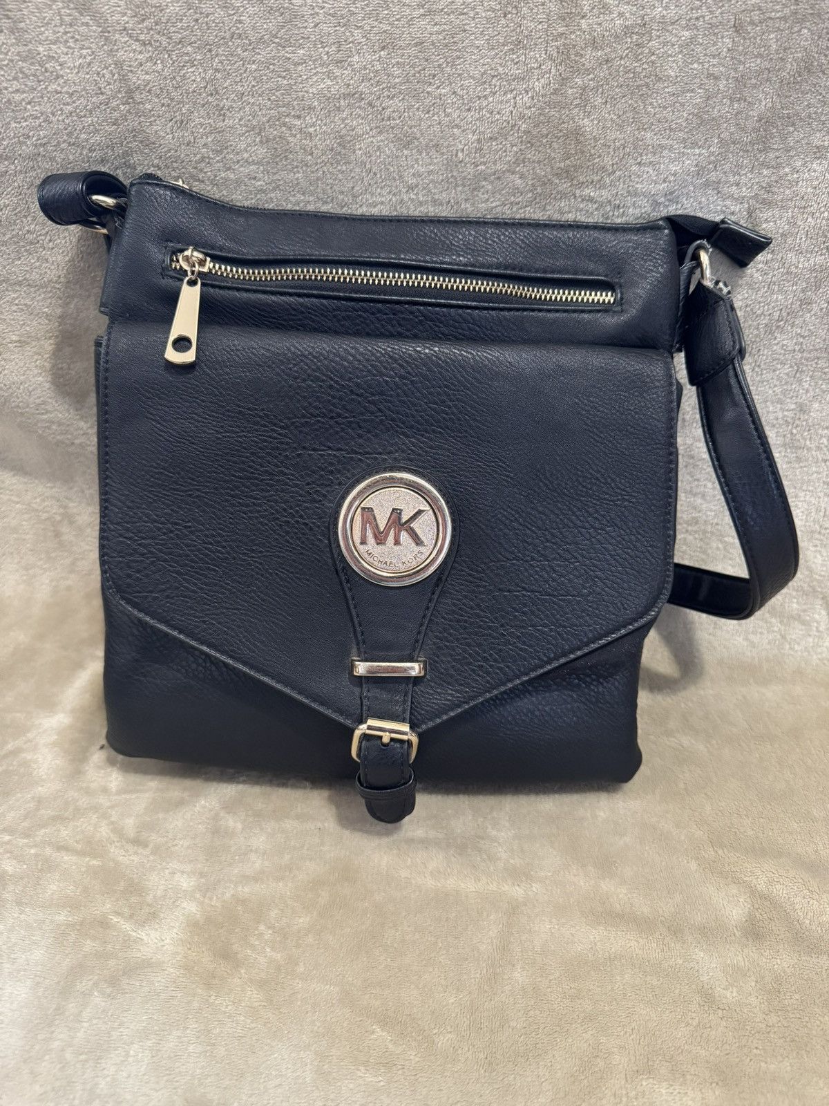 Michael Kors Michael Kors Women’s black leather shoulder cross body bag Size ONE SIZE - 1 Thumbnail