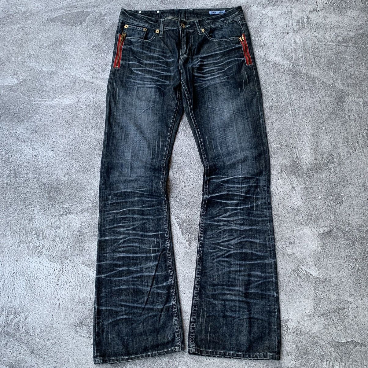 y2k design denim python crocodile wash y2k semanticdesign