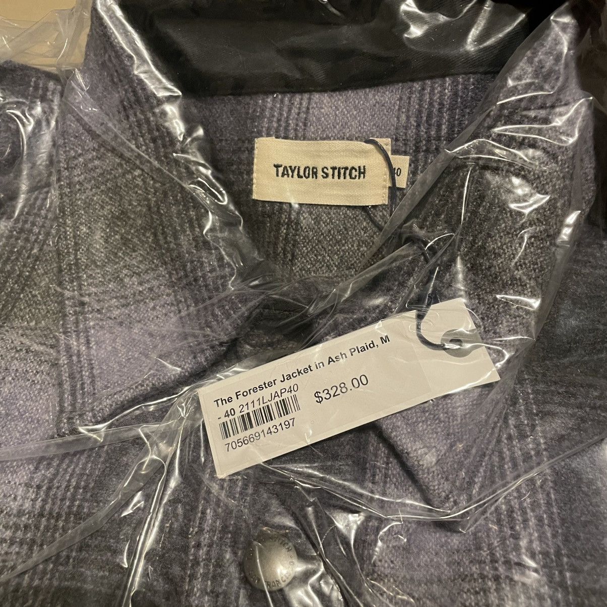 Taylor Stitch Taylor Stitch The Forester Jacket Wool Ash Barn Chore Plaid Size US M / EU 48-50 / 2 - 6 Thumbnail