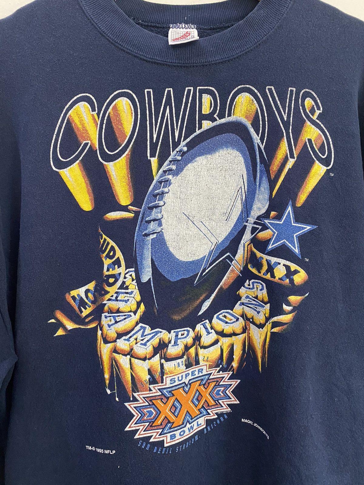 NBA × Vintage 🔥 Vintage 1995 Dallas Cowboys SuperBowl Champions Size US XL / EU 56 / 4 - 3 Thumbnail