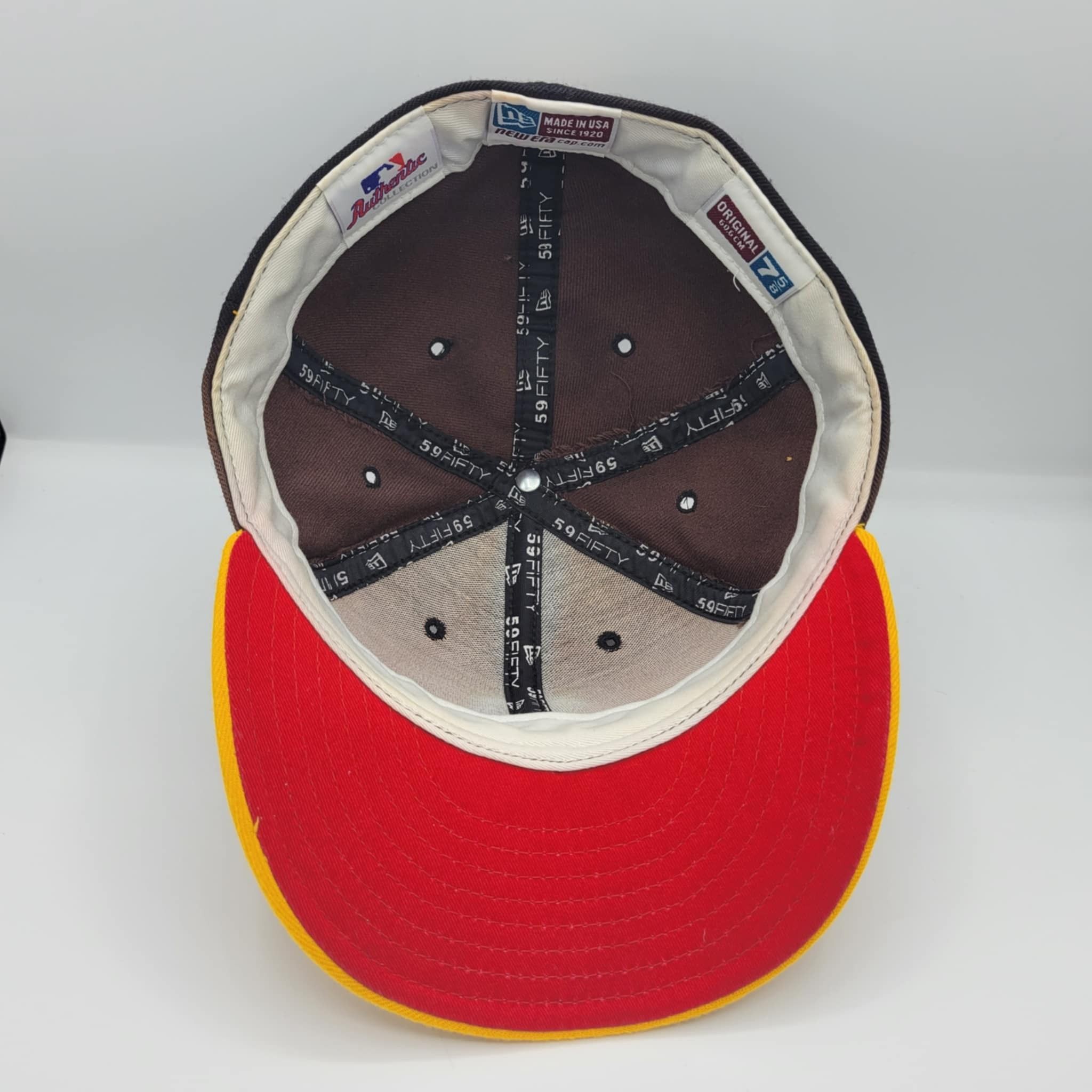 MLB × New Era × Vintage Pittsburgh Pirates Vintage New Era Fitted Hat Size ONE SIZE - 6 Thumbnail
