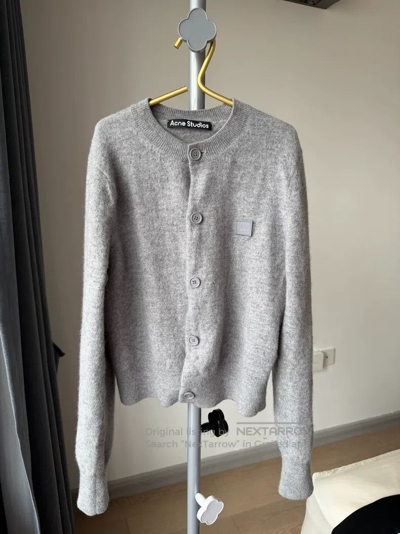 Acne Studios Acne Studios Smiley wool cardigan Size S / US 4 / IT 40 - 1 Thumbnail