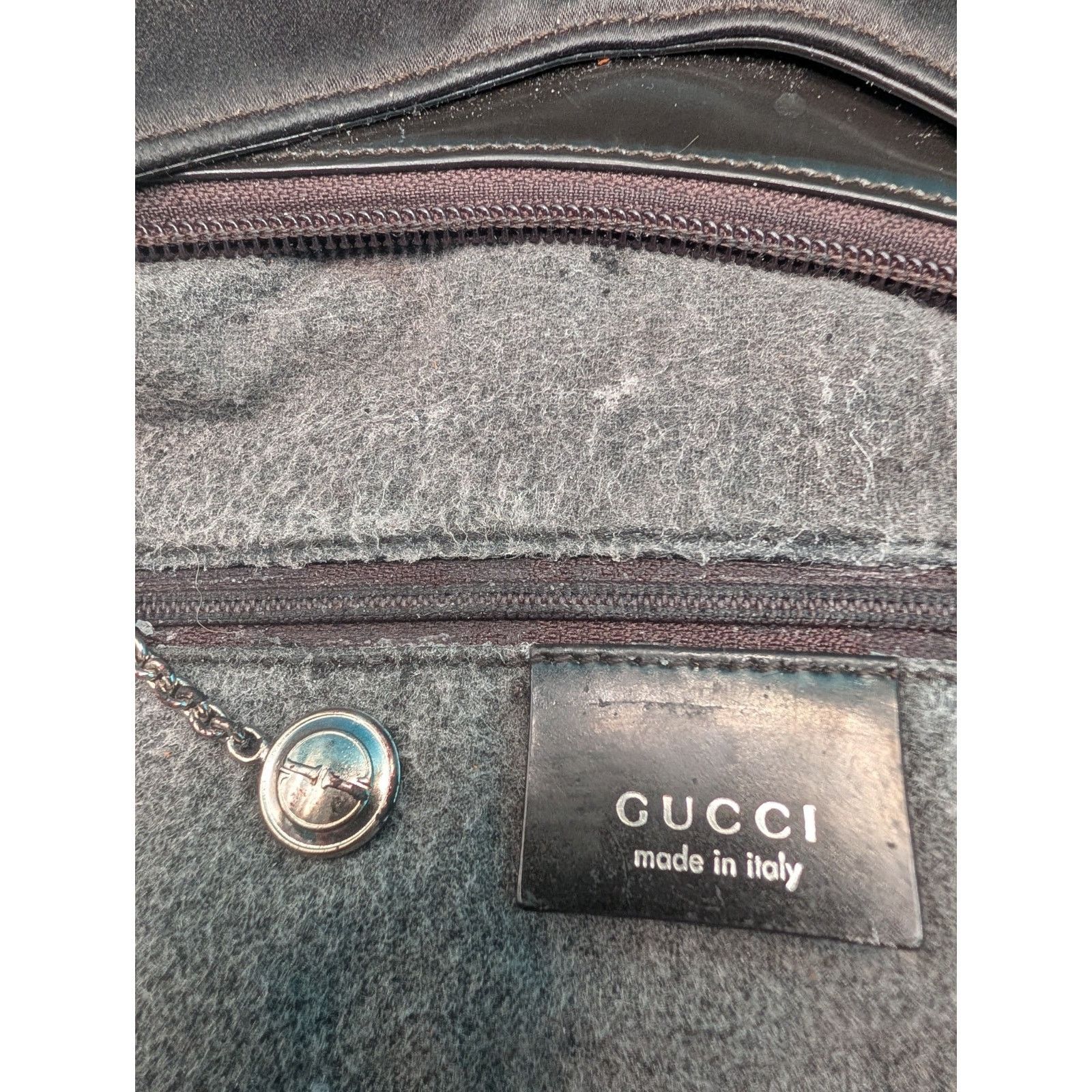 Gucci Gucci Hobo Bag Black Nylon Leather Shoulder Carry Stabilized Size ONE SIZE - 2 Thumbnail