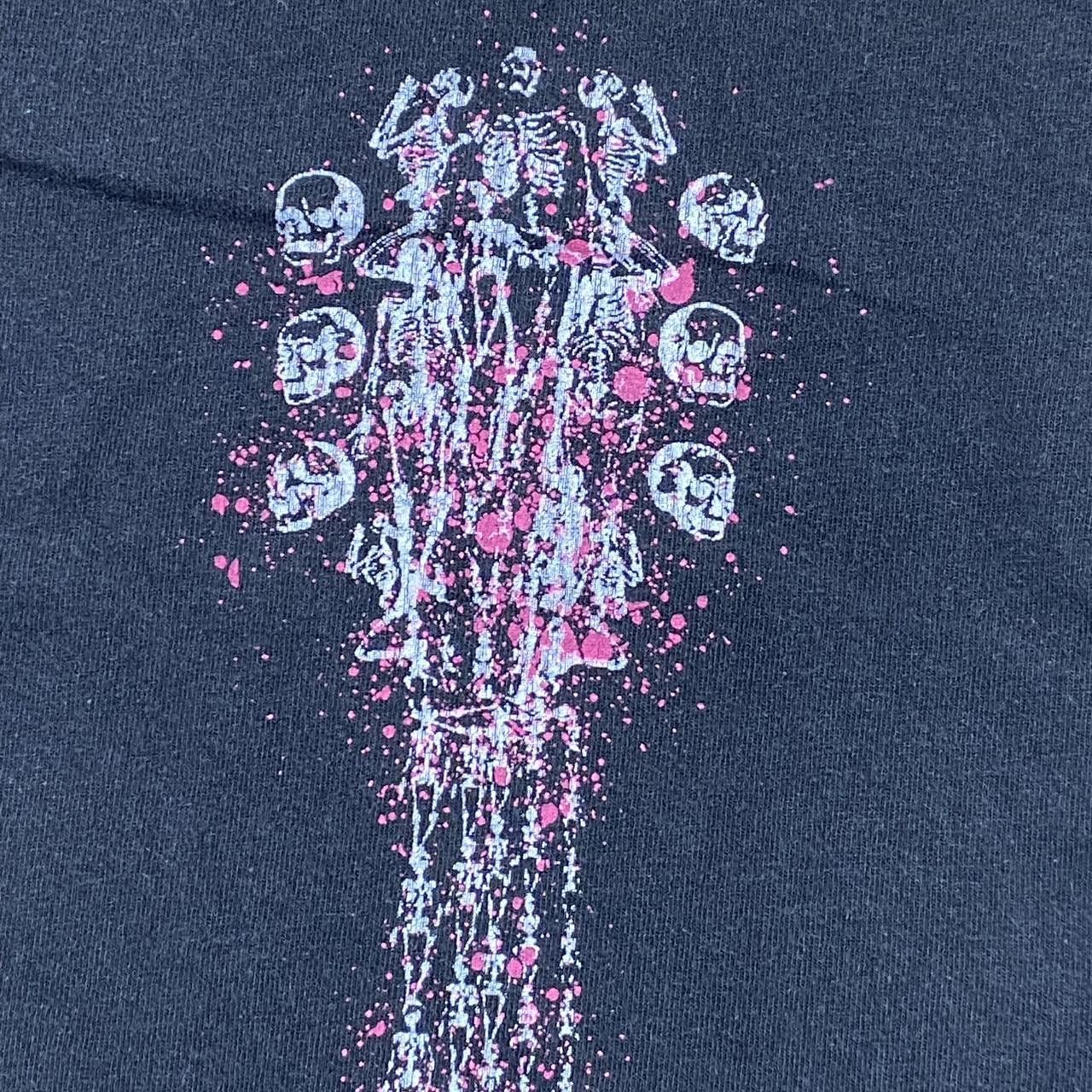 Other Skeleton Guitar Black Y2K Guitarist Tee Size 2XL Size US XXL / EU 58 / 5 - 4 Thumbnail