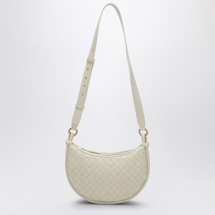 Bottega Veneta o1d2blof0824 Size: OS / Messenger Bag in Ivory Size ONE SIZE - 1 Thumbnail
