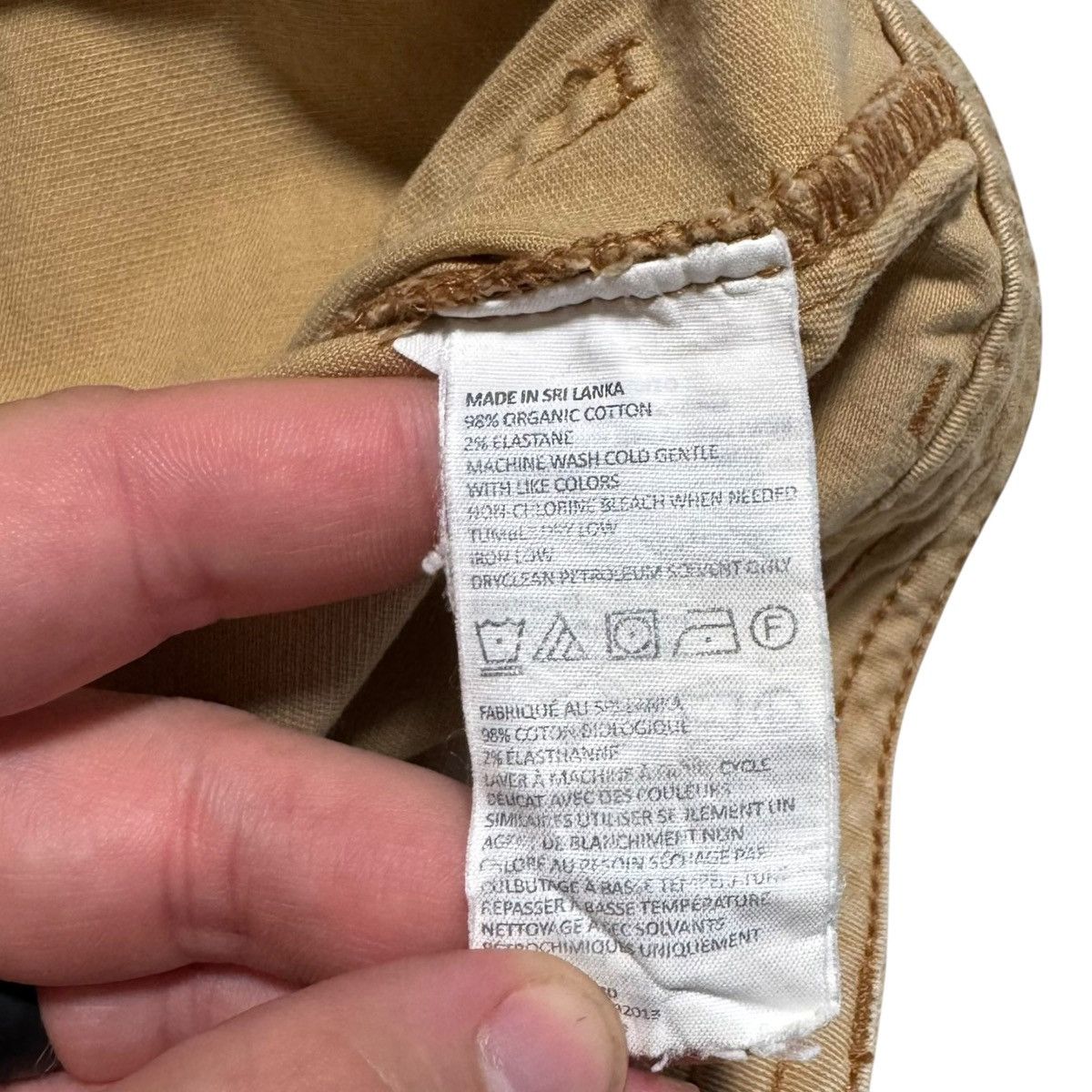 Prana Prana Carpenter Wide Leg Tan Pants Women’s 6 30x26.5 Size 30" / US 8 / IT 44 - 8 Thumbnail