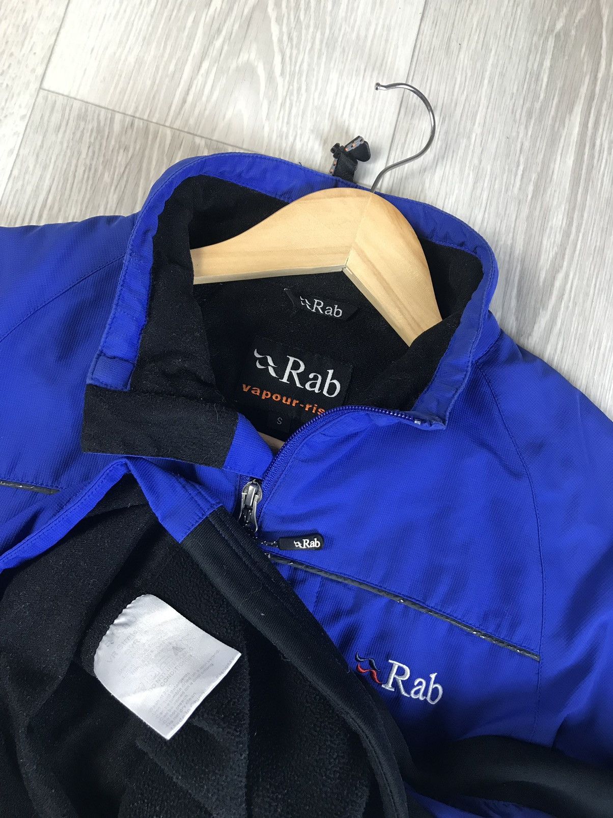 Rab Vintage Rab Vapour-Rise Stretch Pertex Fleece Jacket Size S Size US S / EU 44-46 / 1 - 7 Thumbnail