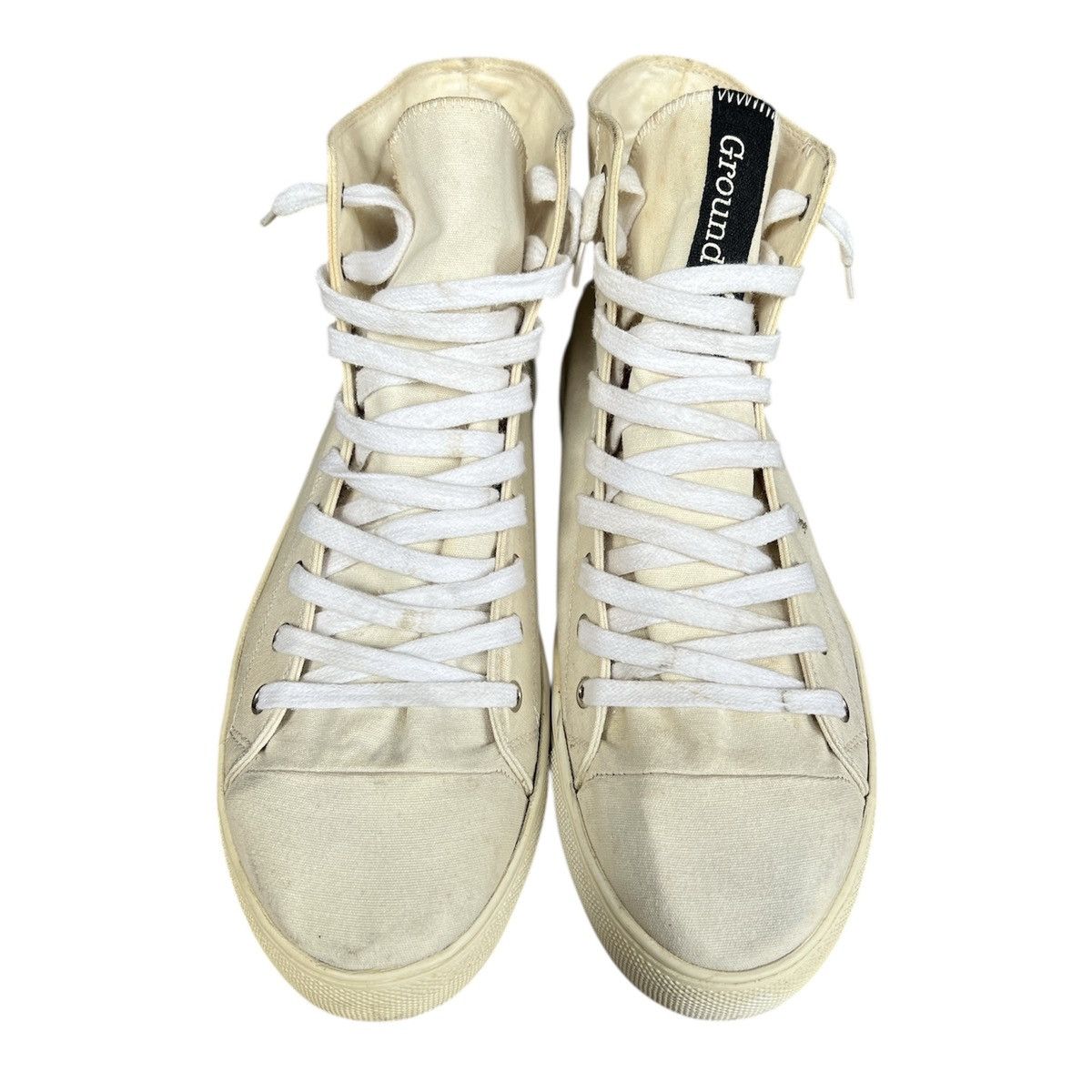 Ground Y Yohji Yamamoto Ground Y x Evangelion hi top sneaker 2015 Size US 10 / EU 43 - 2 Thumbnail