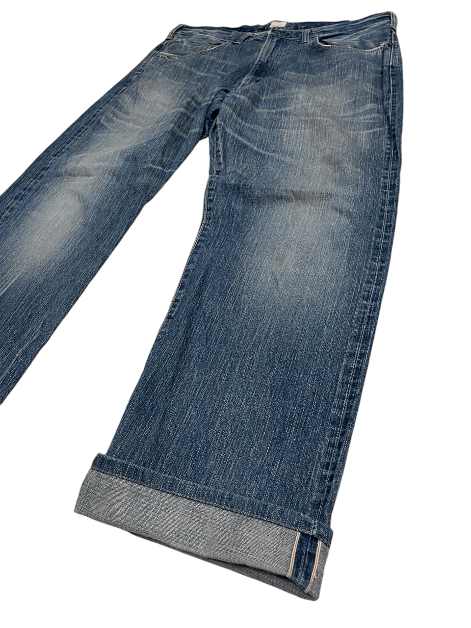 Edwin 💥Flared Baggy Edwin 505Z Selvedge Denim💥 Size US 39 - 10 Thumbnail